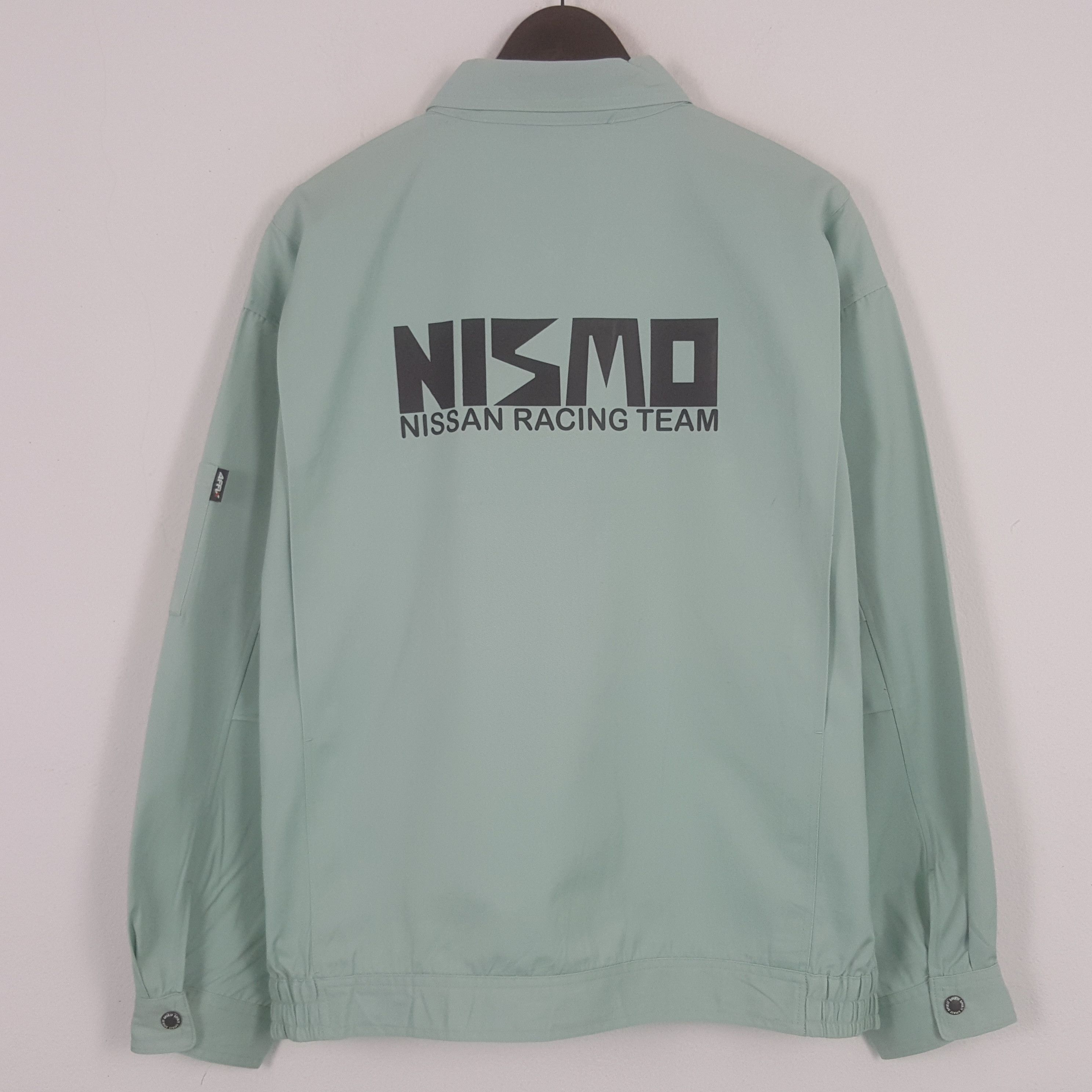 Vintage Vintage Nismo Nissan Racing Team Custom Art Worker Jacket Size US XL / EU 56 / 4 - 1 Thumbnail