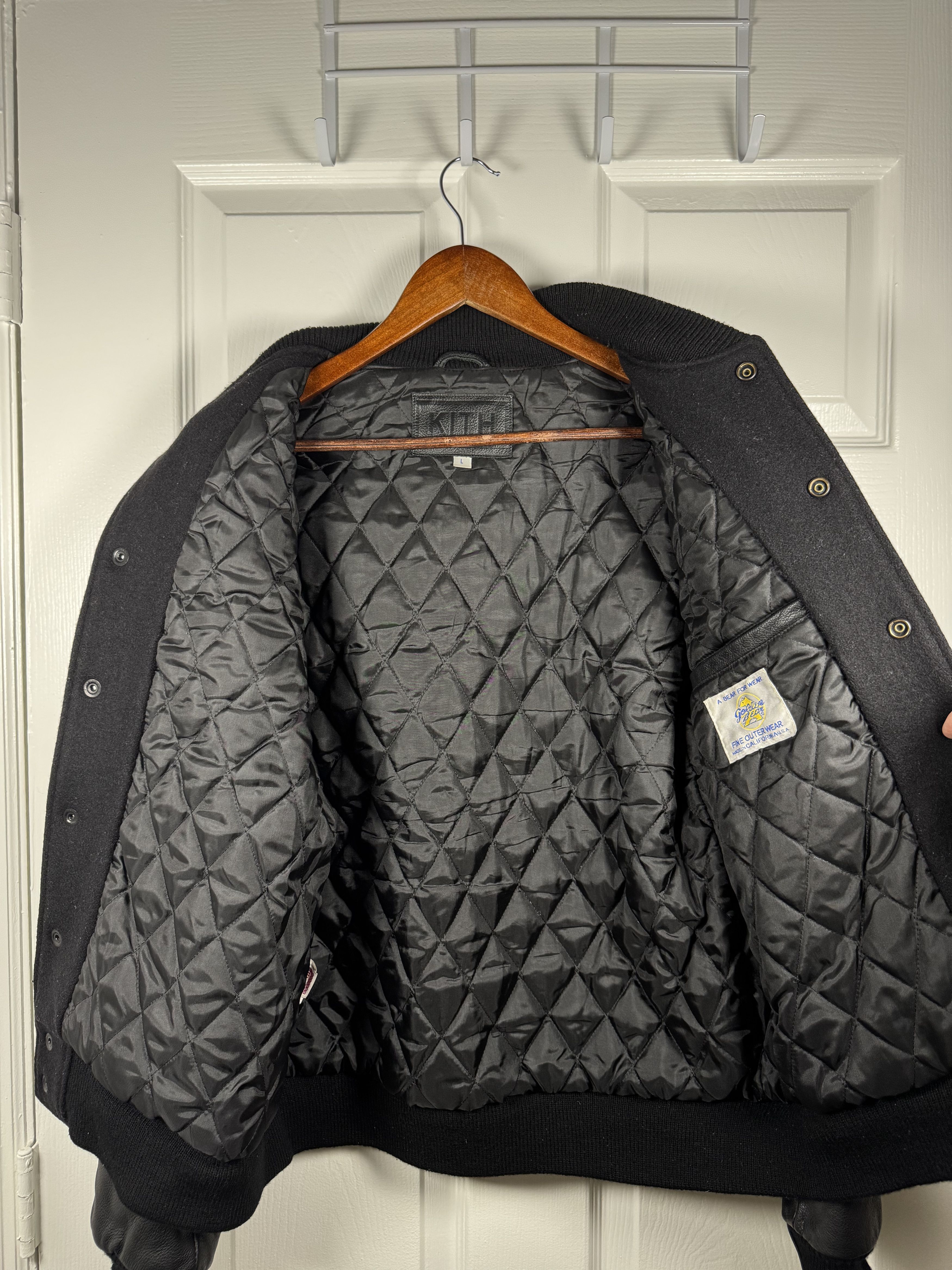 Golden Bear × Kith 2013 Kithset Varsity Jacket Black Size US L / EU 52-54 / 3 - 5 Thumbnail