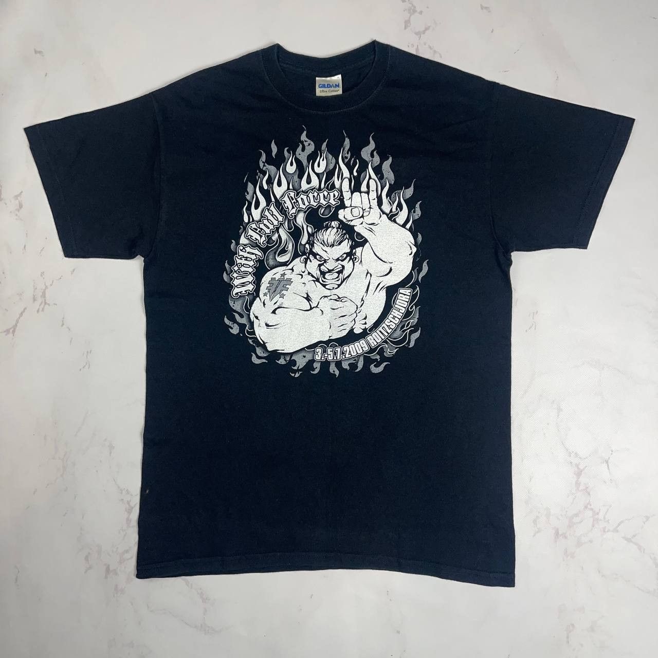 Vintage Band Tees × Vintage With Full Force Festival T-Shirt Sz M Size US M / EU 48-50 / 2 - 1 Thumbnail