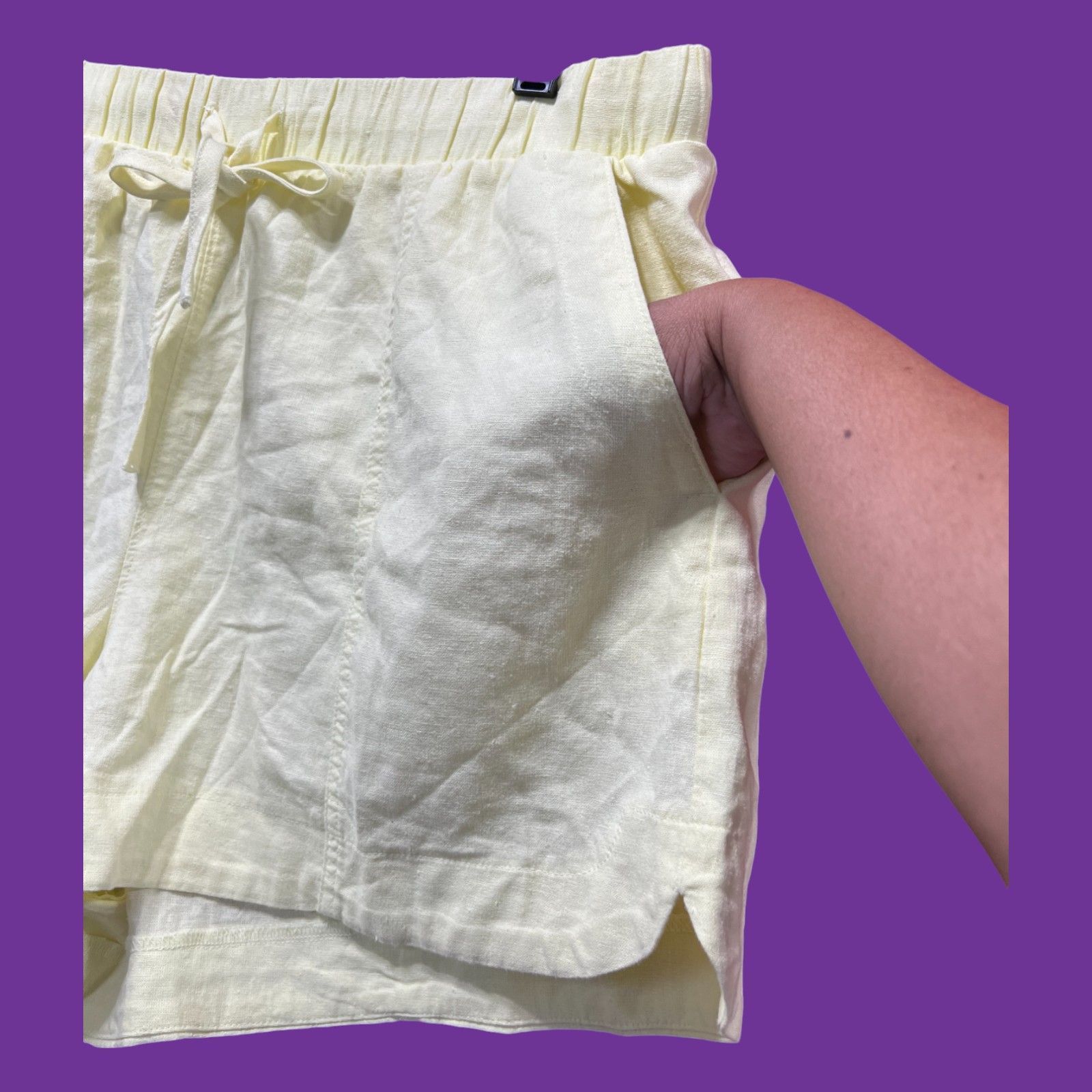 Other Universal Thread - Women's High Rise Pull-On Shorts Pockets Size 34" / US 12 / IT 48 - 11 Thumbnail