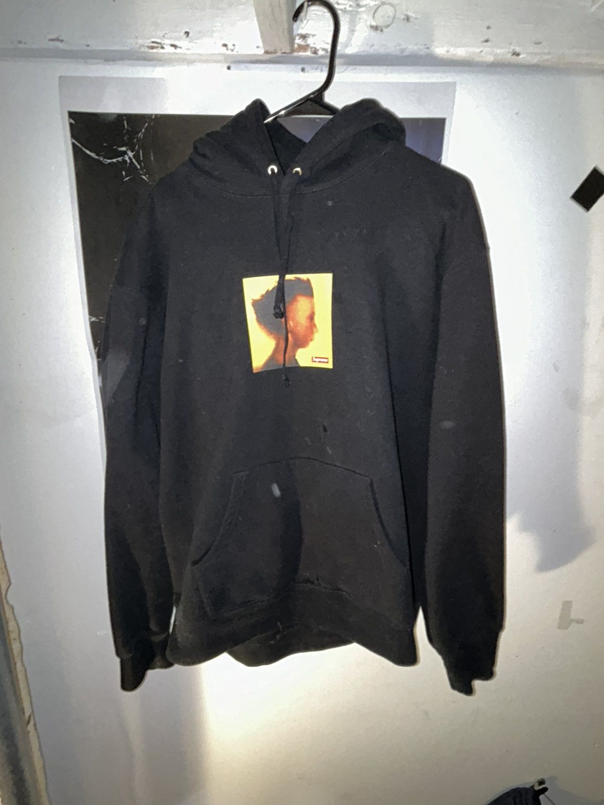 image of Supreme Gummo Hoodie in Black, Men's (Size XL)