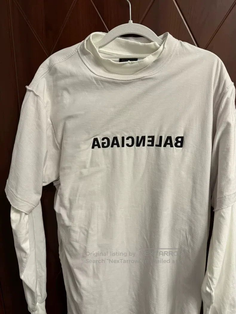 Balenciaga Balenciaga Layered Long Sleeve Size US S / EU 44-46 / 1 - 1 Thumbnail