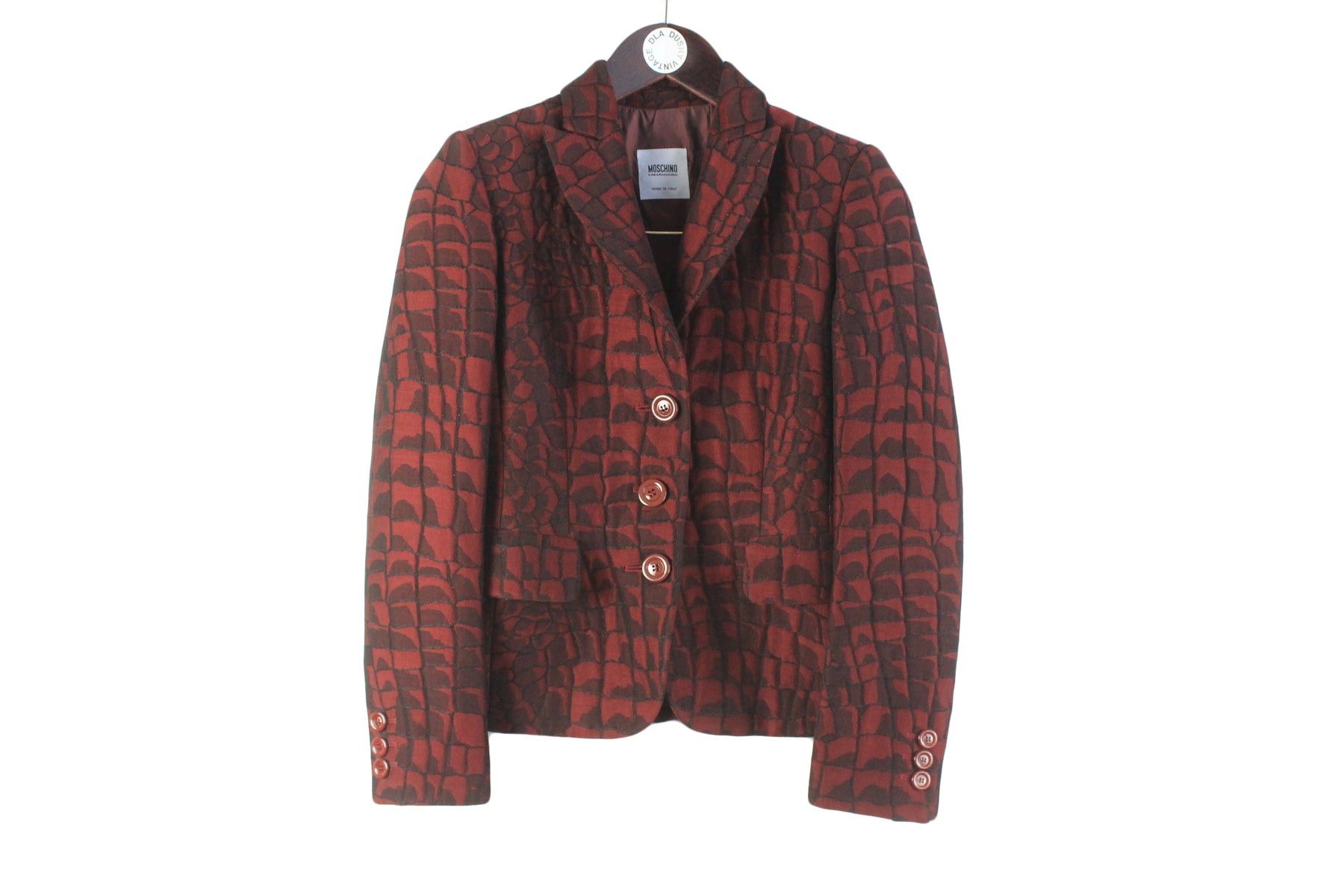 Moschino × Vintage Moschino Blazer Women's 34 Size XS / US 0-2 / IT 36-38 - 1 Thumbnail