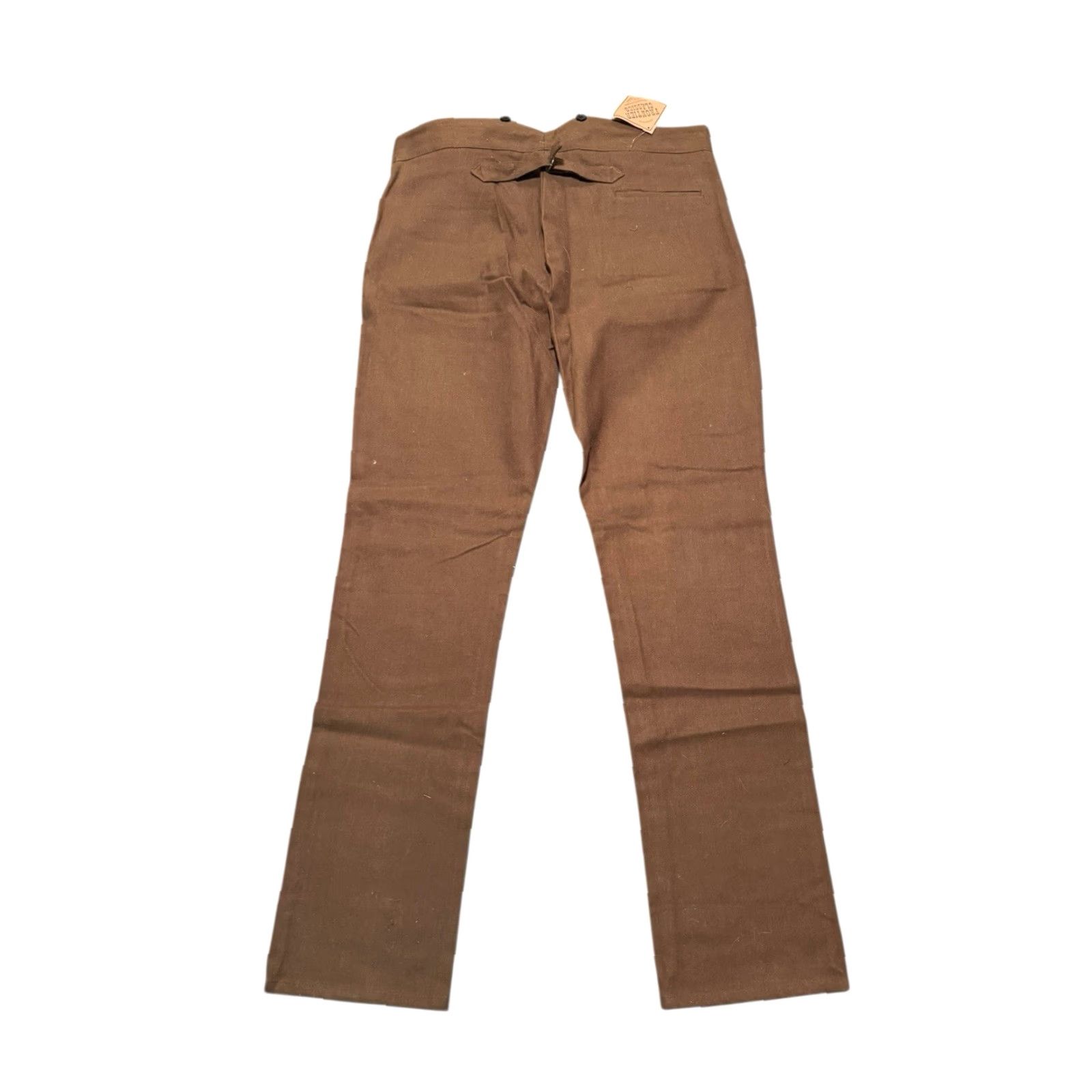 Vintage Frontier Classics Pants Gunfighter CM834 NWT 44 Brown Cotton Old West Mens Size US 44 / EU 60 - 4 Thumbnail