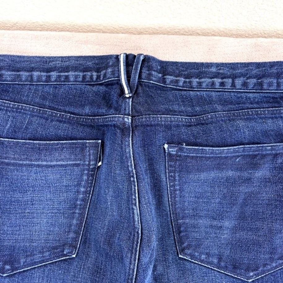 3x1 3x1 NYC M5 Low Rise Slim Selvedge Jeans Button Fly 34x33 Blue Denim Men Slim Tight Fit 5-Pocket USA Sonar Size US 34 / EU 50 - 7 Thumbnail