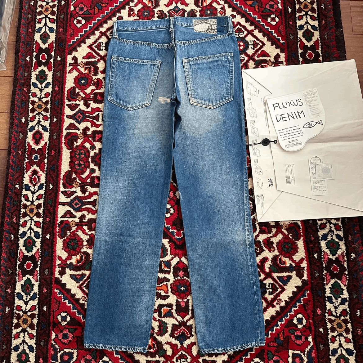 Visvim Visvim Visvim 10AW Snake Leather Patch Denim-2506 Size US 32 / EU 48 - 3 Thumbnail