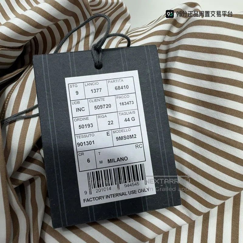 Ermenegildo Zegna Ermenegildo Zegna Men's Striped Long-Sleeve Shirt. Size US S / EU 44-46 / 1 - 1 Thumbnail