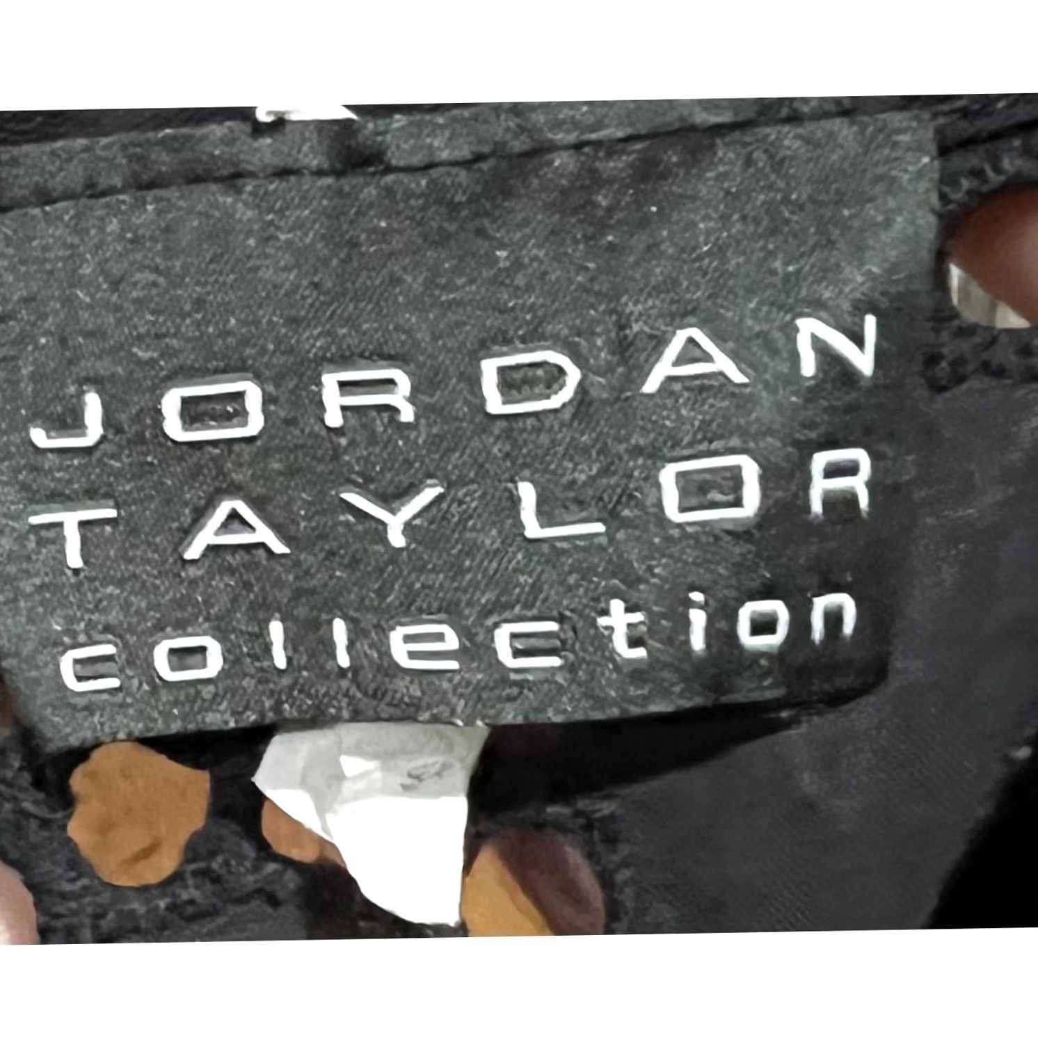 Vintage Jordan Taylor Women's Black Eyelet Lace Cover Up Mini Dress 100% Cotton Size M Size M / US 6-8 / IT 42-44 - 7 Thumbnail