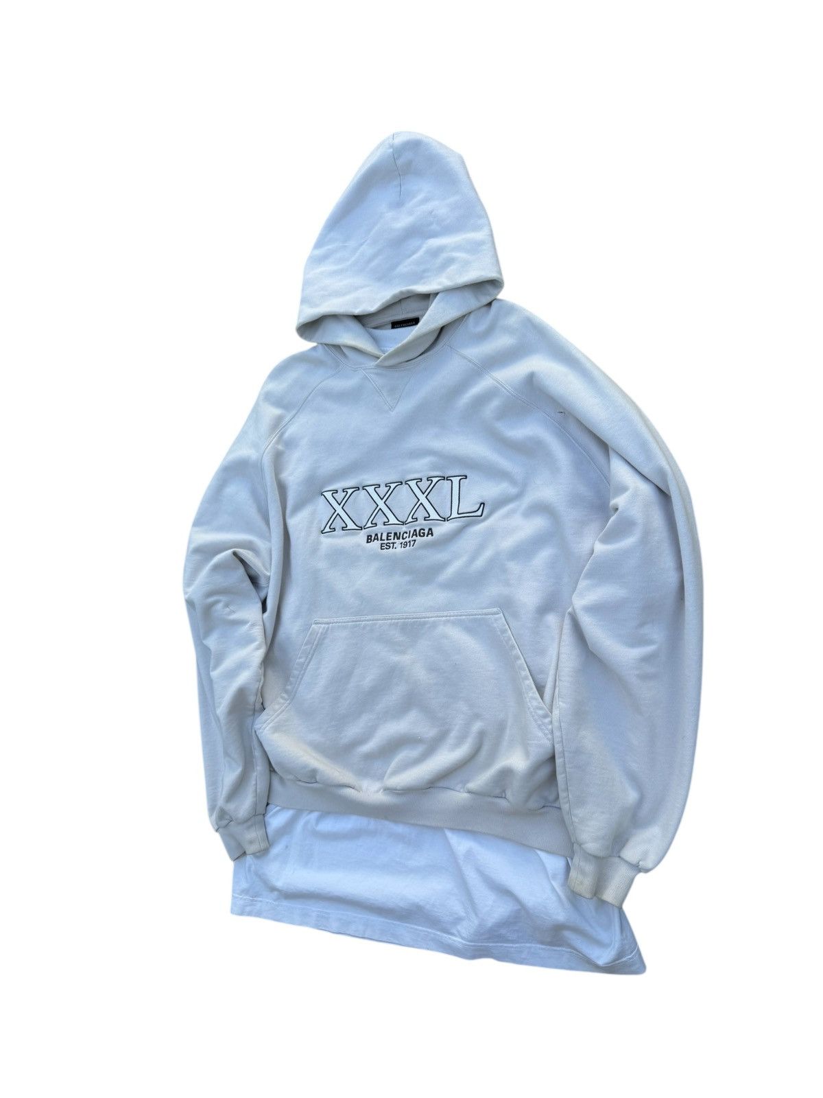 Balenciaga Balenciaga xxxl hybrid hoodie Size US XXL / EU 58 / 5 - 2 Thumbnail