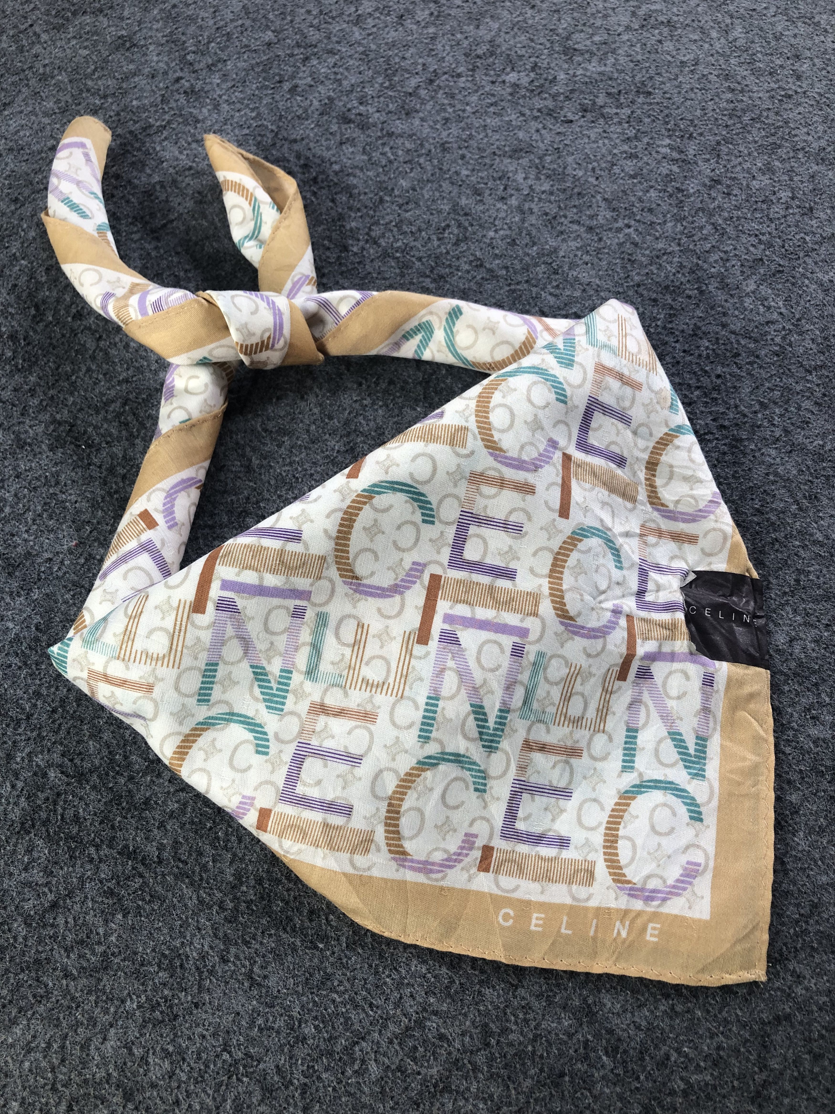 Celine Celine Handkerchief / Bandana / Neckerchief Size ONE SIZE - 2 Thumbnail