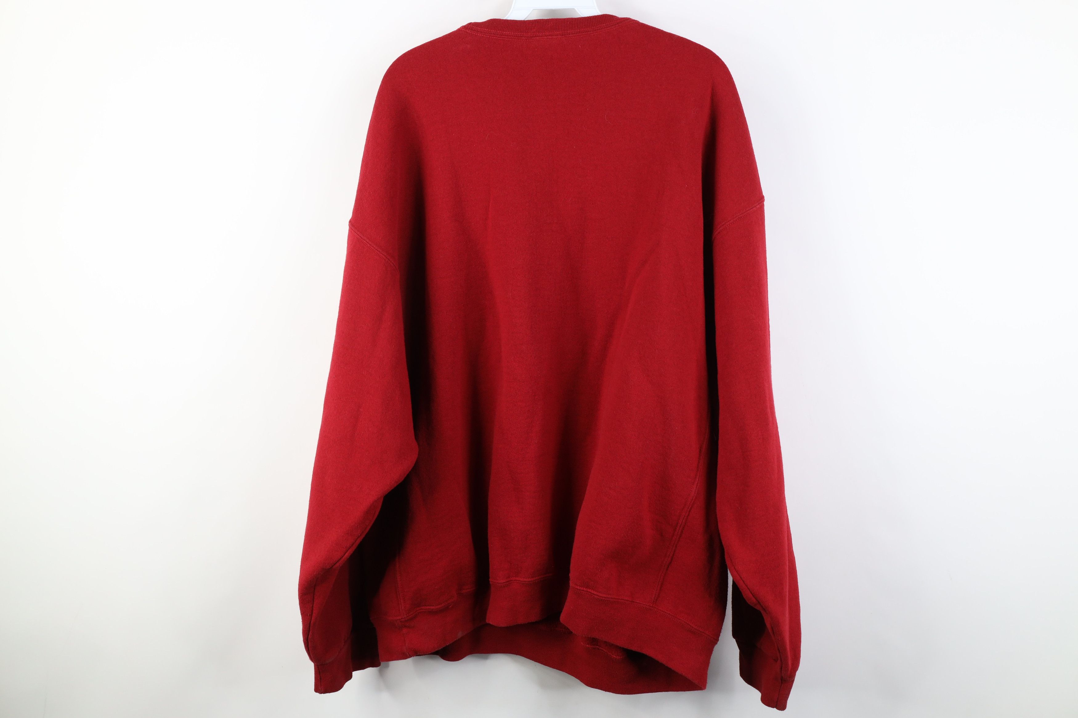 Russell Athletic Vintage 90s Y2K Russell Athletic Crewneck Sweatshirt Red Size US XXL / EU 58 / 5 - 11 Thumbnail