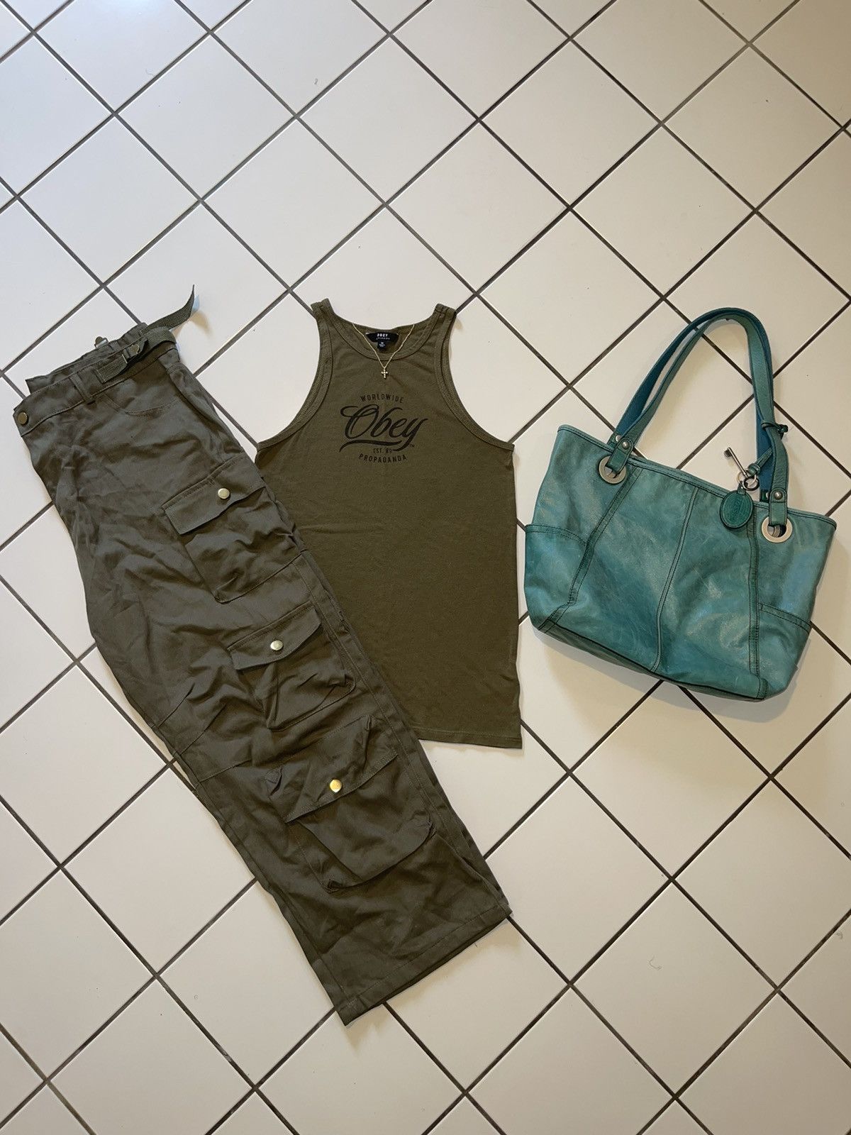 Obey Obey tank Size M / US 6-8 / IT 42-44 - 2 Thumbnail
