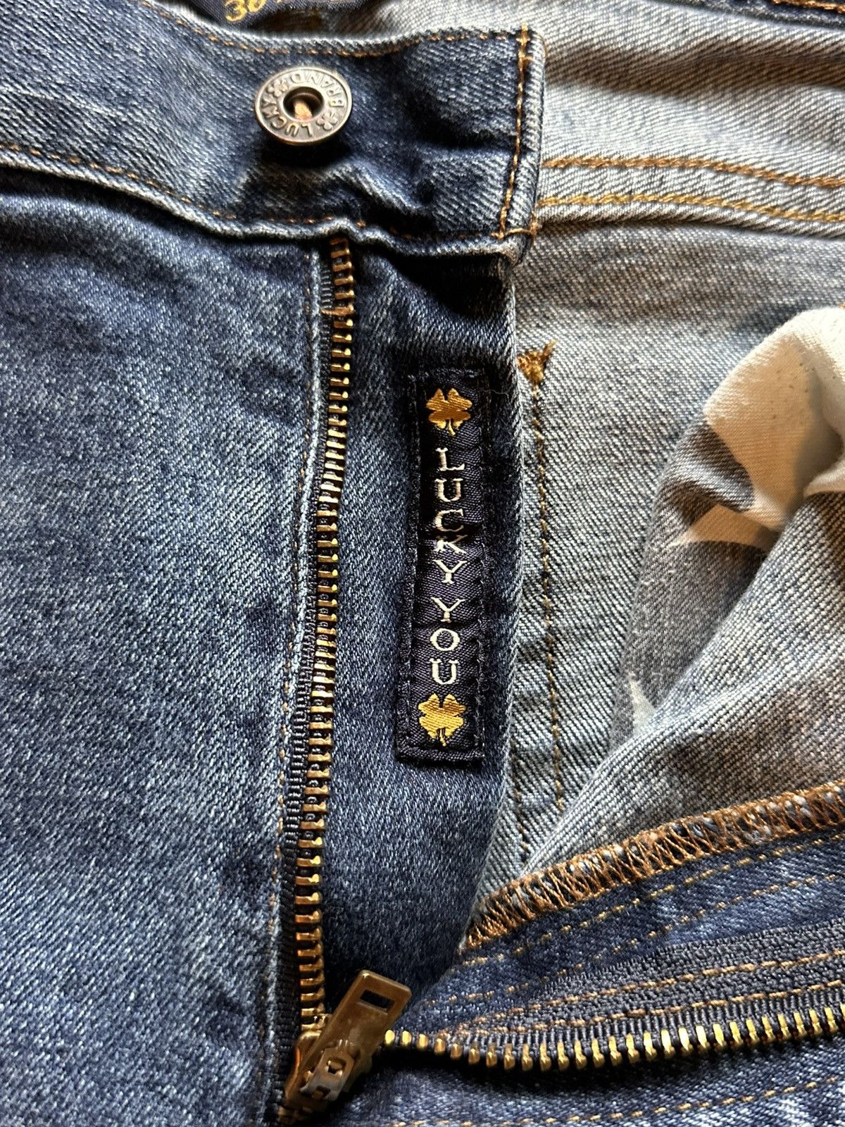 Lucky Brand Lucky Brand Denim x Vintage x Distressed Size US 36 / EU 52 - 6 Thumbnail