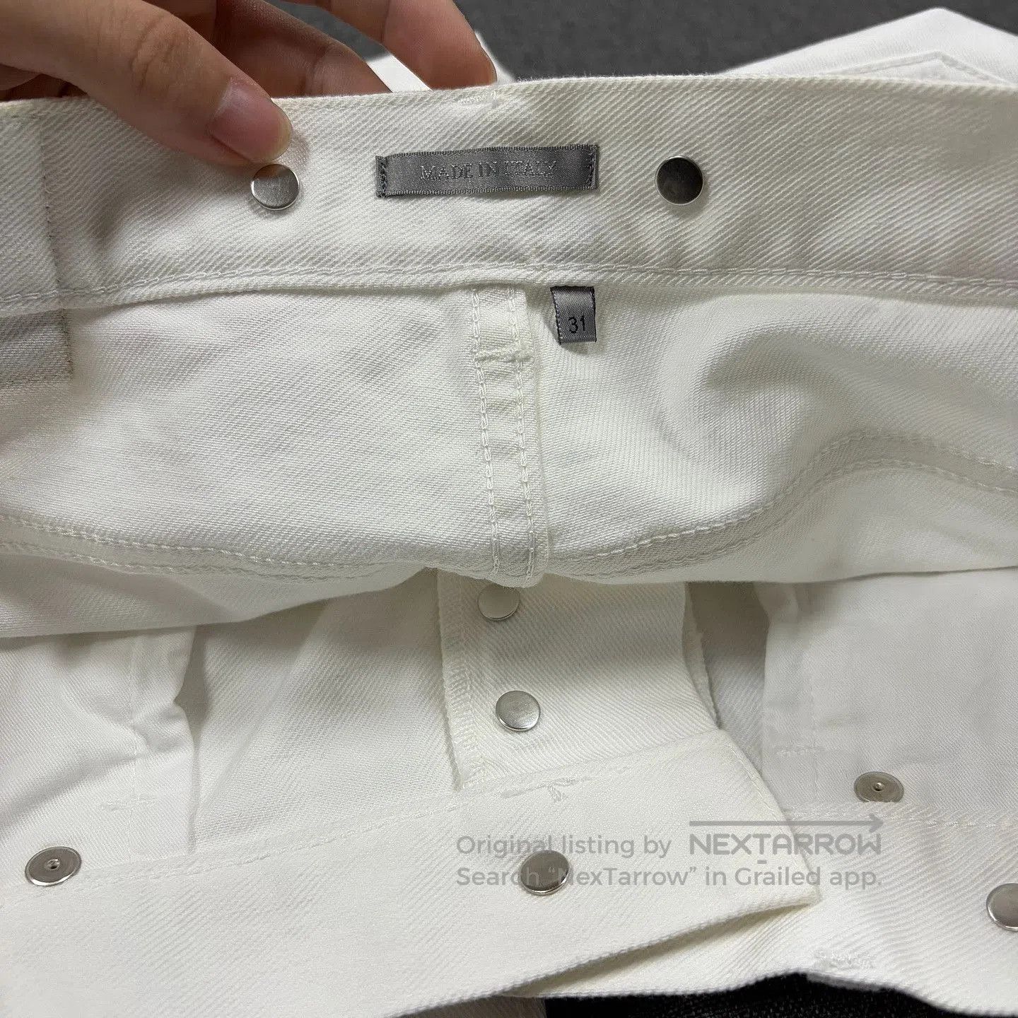 Dior Dior x KAWS Bee Embroidered Jeans Size 31. Size US 31 - 3 Thumbnail