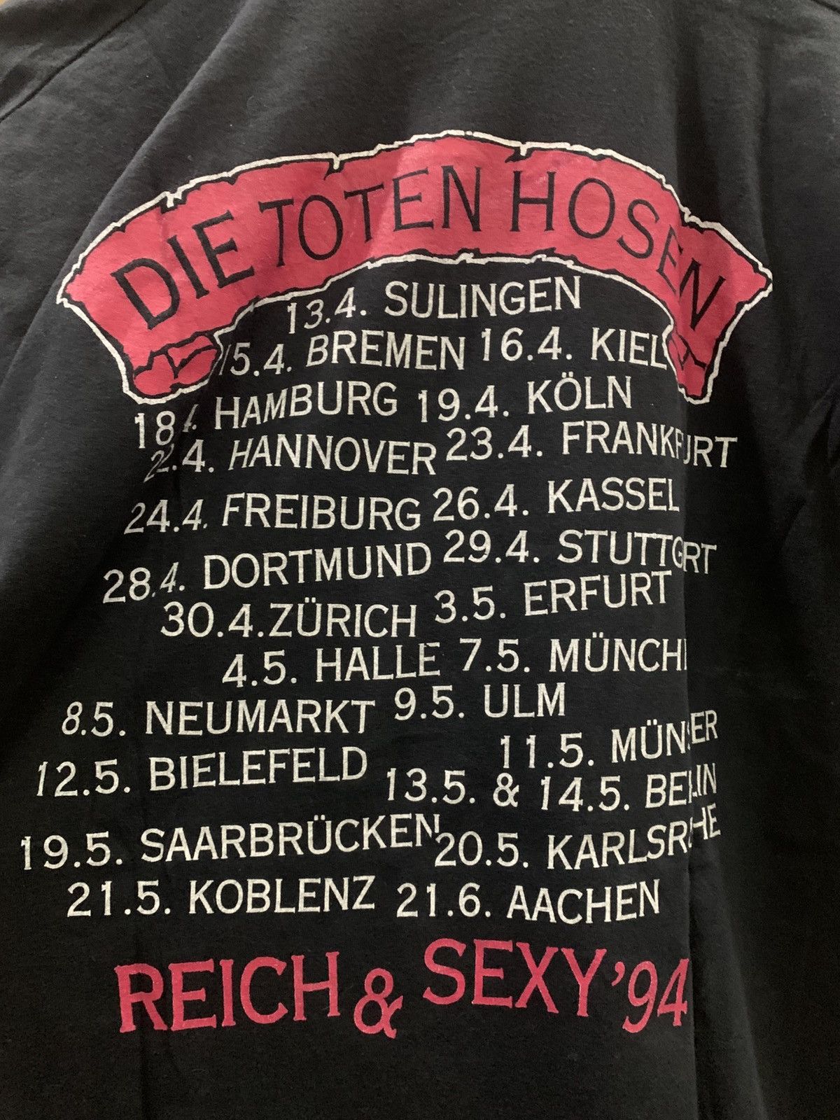 Other Vintage 1994 DIE TOTEN HOSEN (Germany Punk Rock Band) Size US XL / EU 56 / 4 - 2 Thumbnail