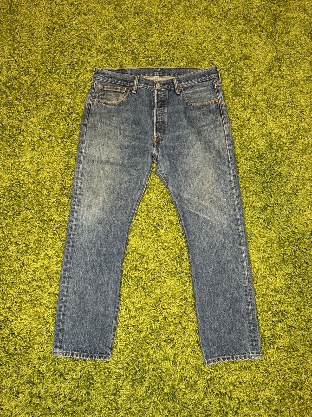 Levi's Levi’s 501 Denim Jeans Size US 33 - 1 Thumbnail