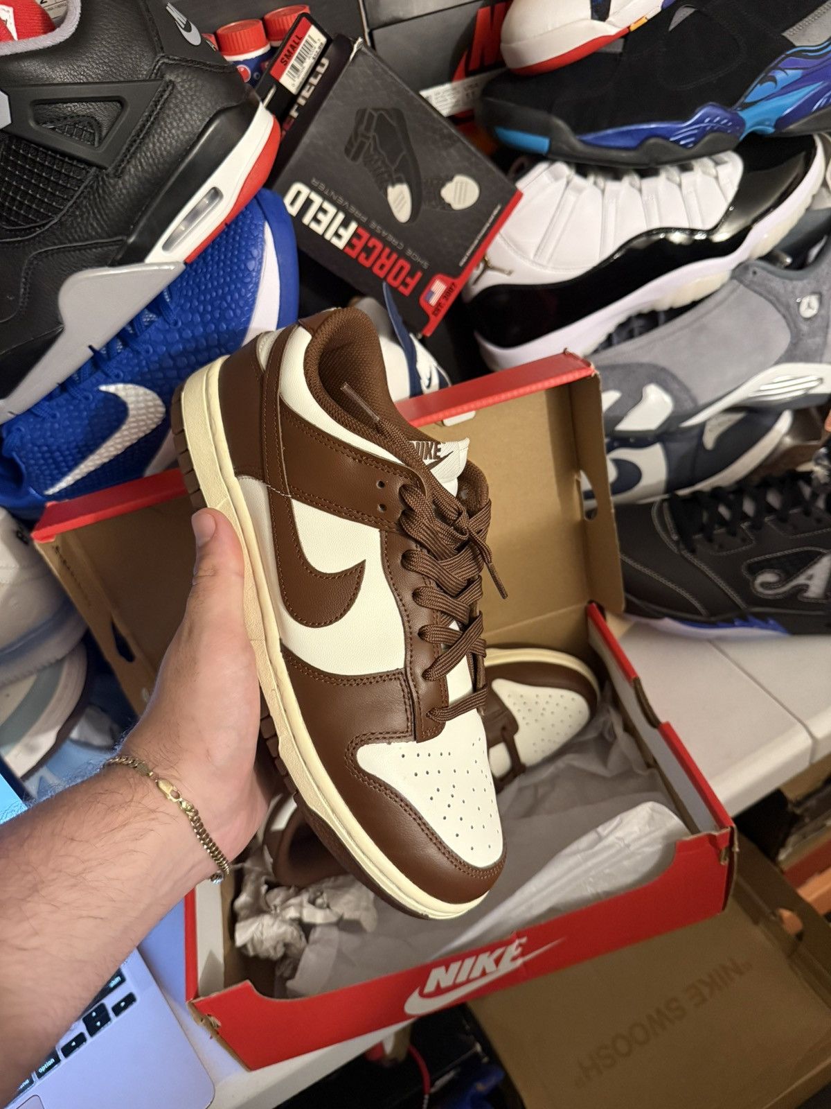 Nike dunk low cacao wow size 8.5m/10w, image size:1200x1600