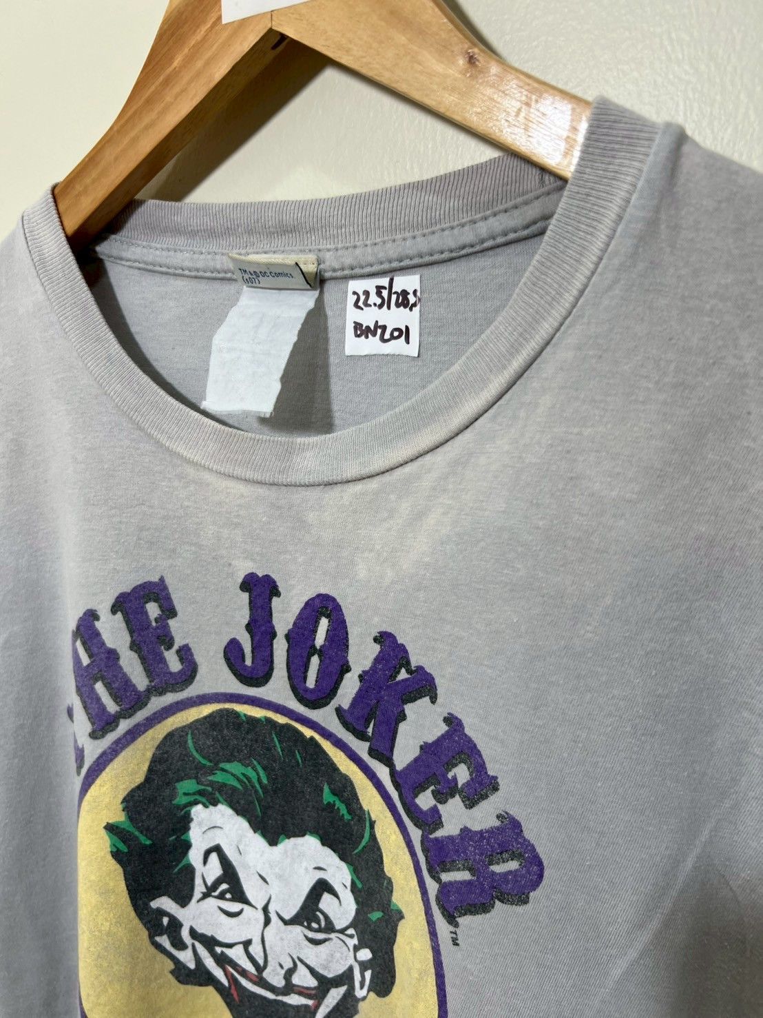 DC Comics × Vintage Vintage 2007's The Joker Dc Comics shirt bnz01 Size US L / EU 52-54 / 3 - 9 Thumbnail