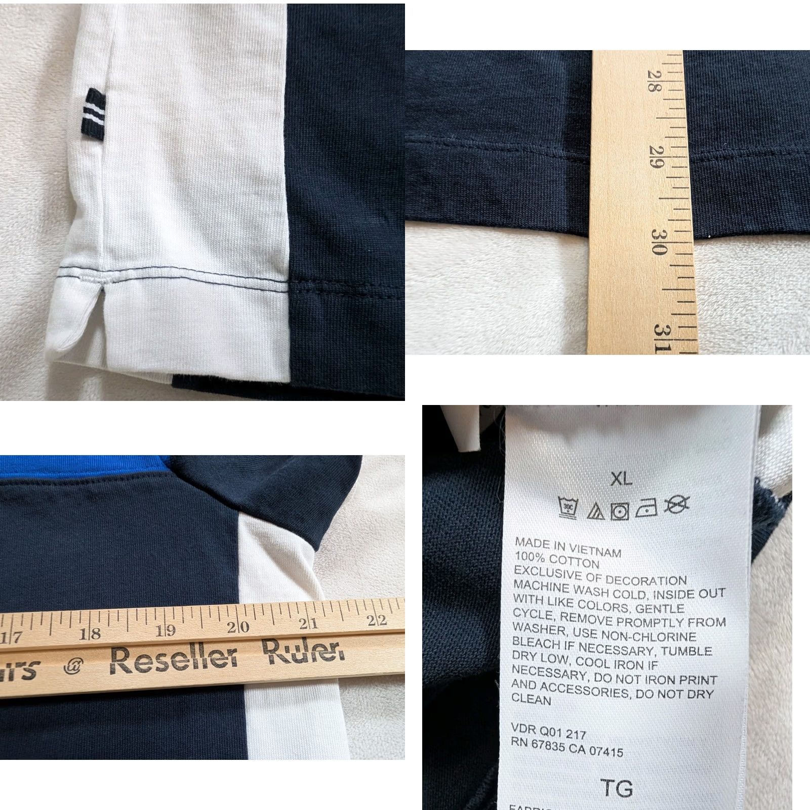 Nautica Nautica Polo Shirt Men XL Colorblock Embroidered Logo Short Sleeve Golf Rugby Classic Size US XL / EU 56 / 4 - 8 Thumbnail