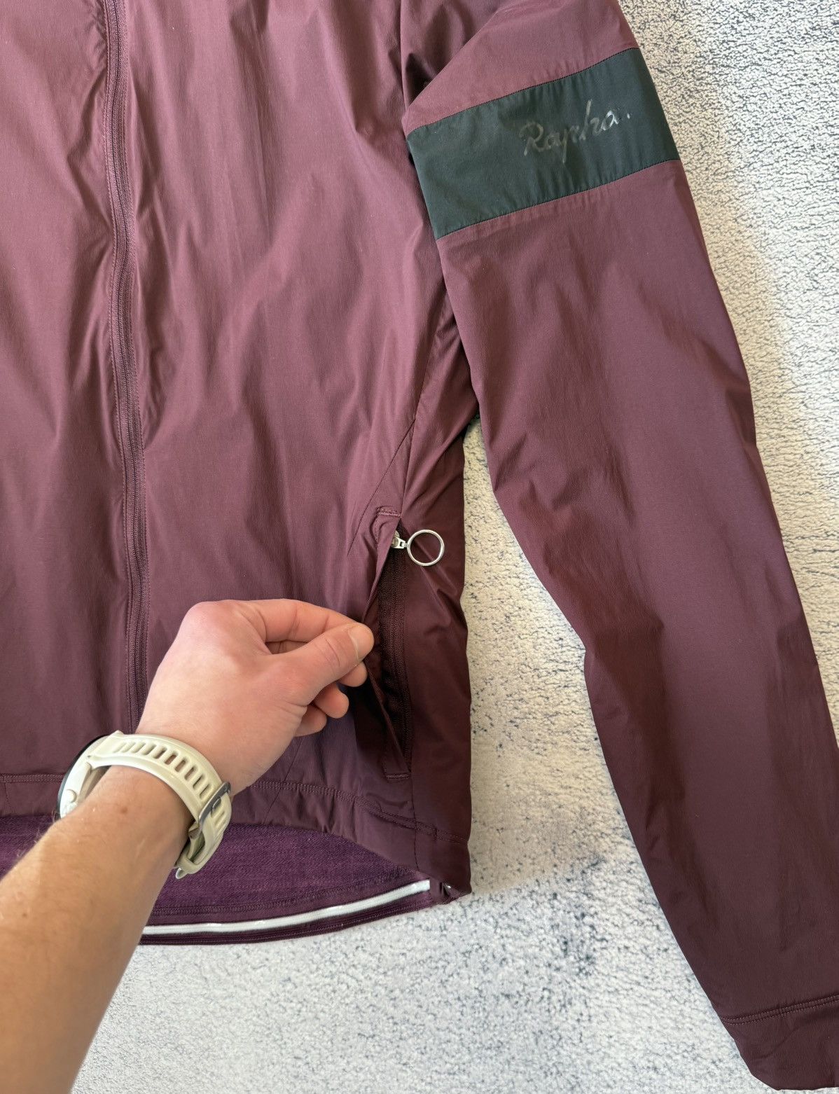 Rapha Rapha Windblock Winter Cycling Jersey MenM Wool Blend Jacket Size US M / EU 48-50 / 2 - 9 Thumbnail