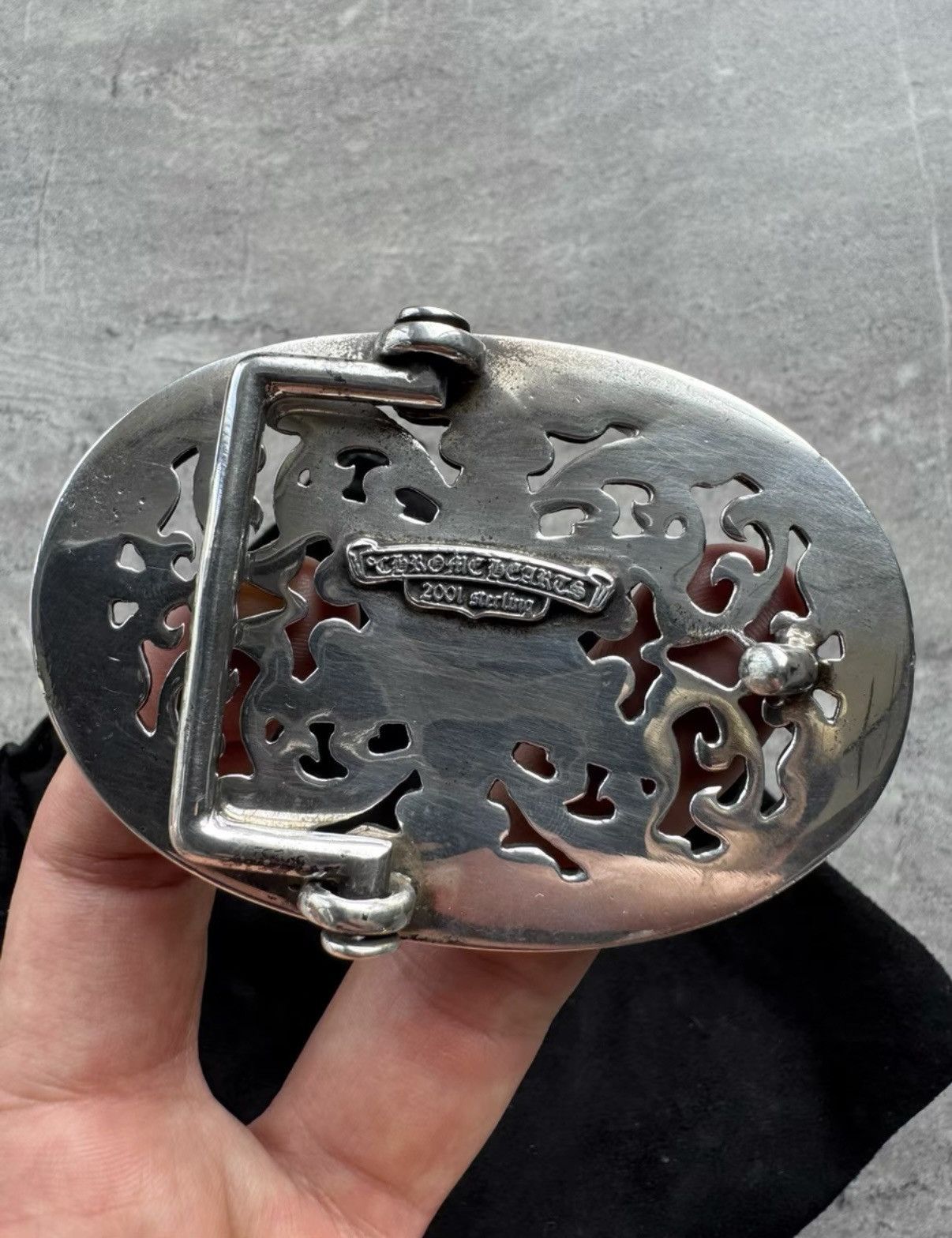 Chrome Hearts Chrome Hearts Hexagram Oval Belt Buckle Size ONE SIZE - 4 Thumbnail