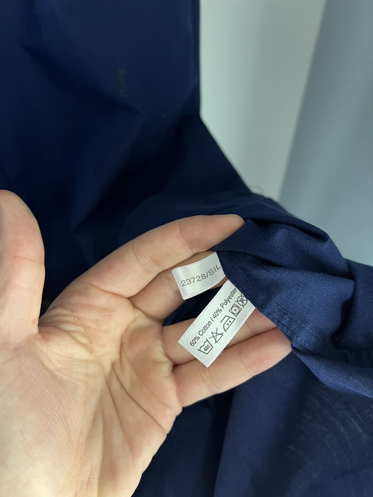 Saint Laurent Paris VINTAGE YVES SAINT LAURENT CLASSIC DESIGNER SHIRT CASUAL 90s Size US XL / EU 56 / 4 - 14 Thumbnail