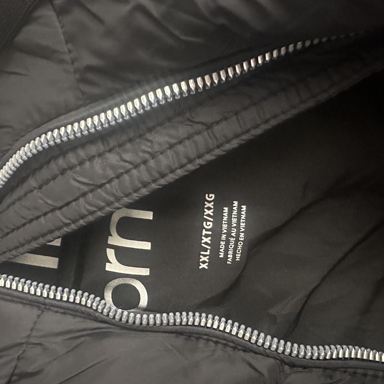 Designer Calvin Klein Performance Black Puffer Vest with Hood Size XXL / US 16-18 / IT 52-54 - 5 Thumbnail