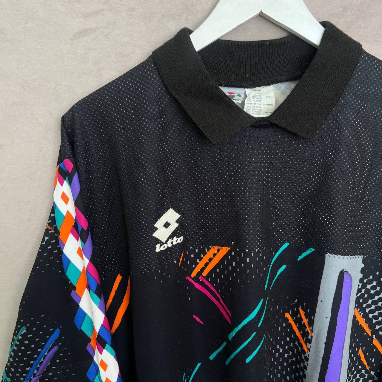 Lotto Sport Rare 1992 Lotto Switzerland Jersey Signed Pascolo Size US M / EU 48-50 / 2 - 10 Thumbnail