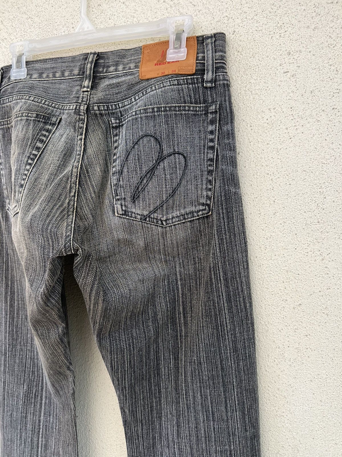 Paul Smith Vintage Paul Smith Red Ear Fade Black Denim Bootcut Jeans Size US 30 / EU 46 - 18 Thumbnail