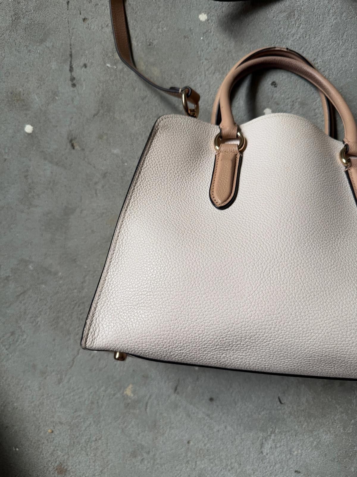Coach Coach 2Way Channing Carryall Shoulder Bag White/Beige Size ONE SIZE - 7 Thumbnail