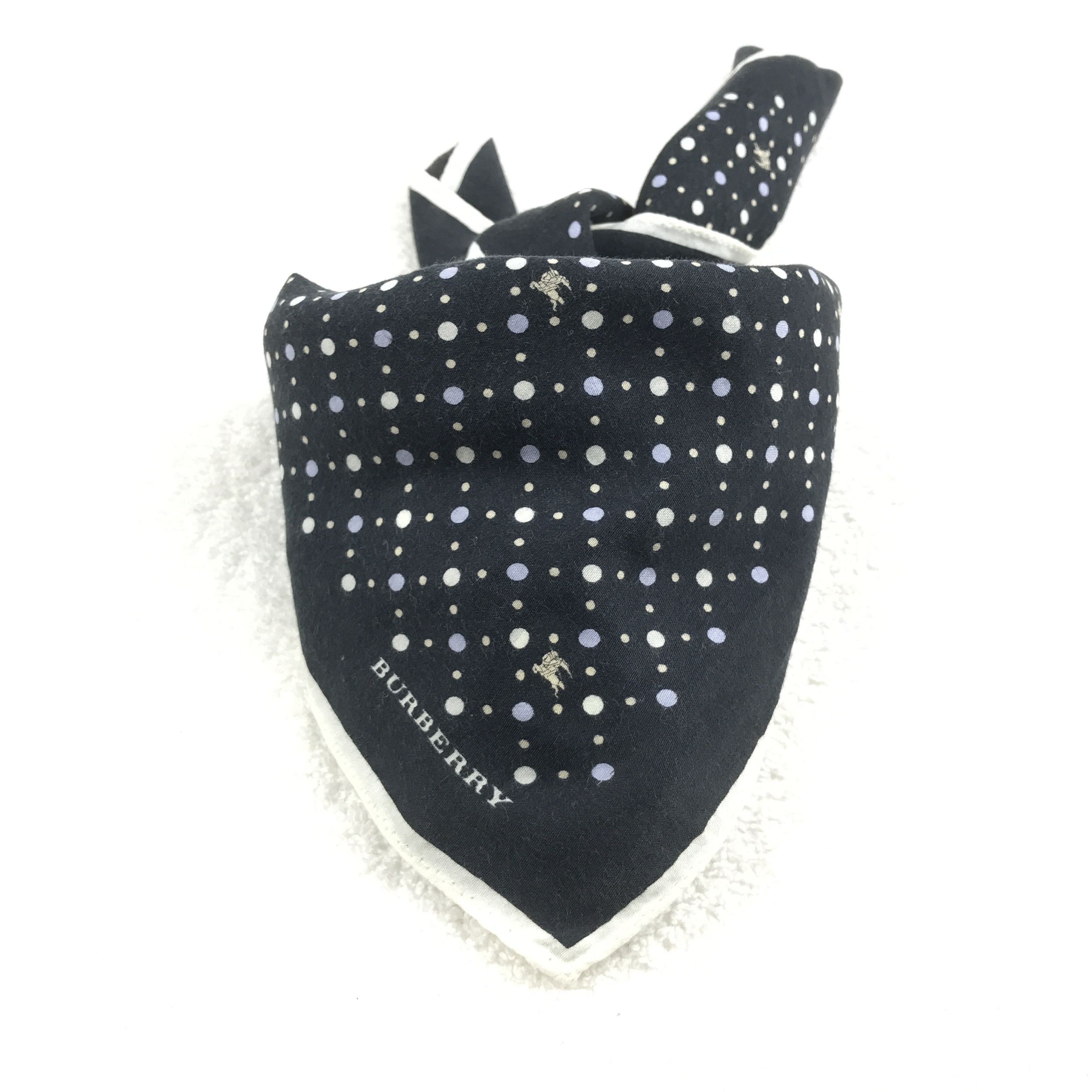Burberry × Vintage Vintage Burberry Bandana Neckerchief Handkerchief Size ONE SIZE - 4 Thumbnail