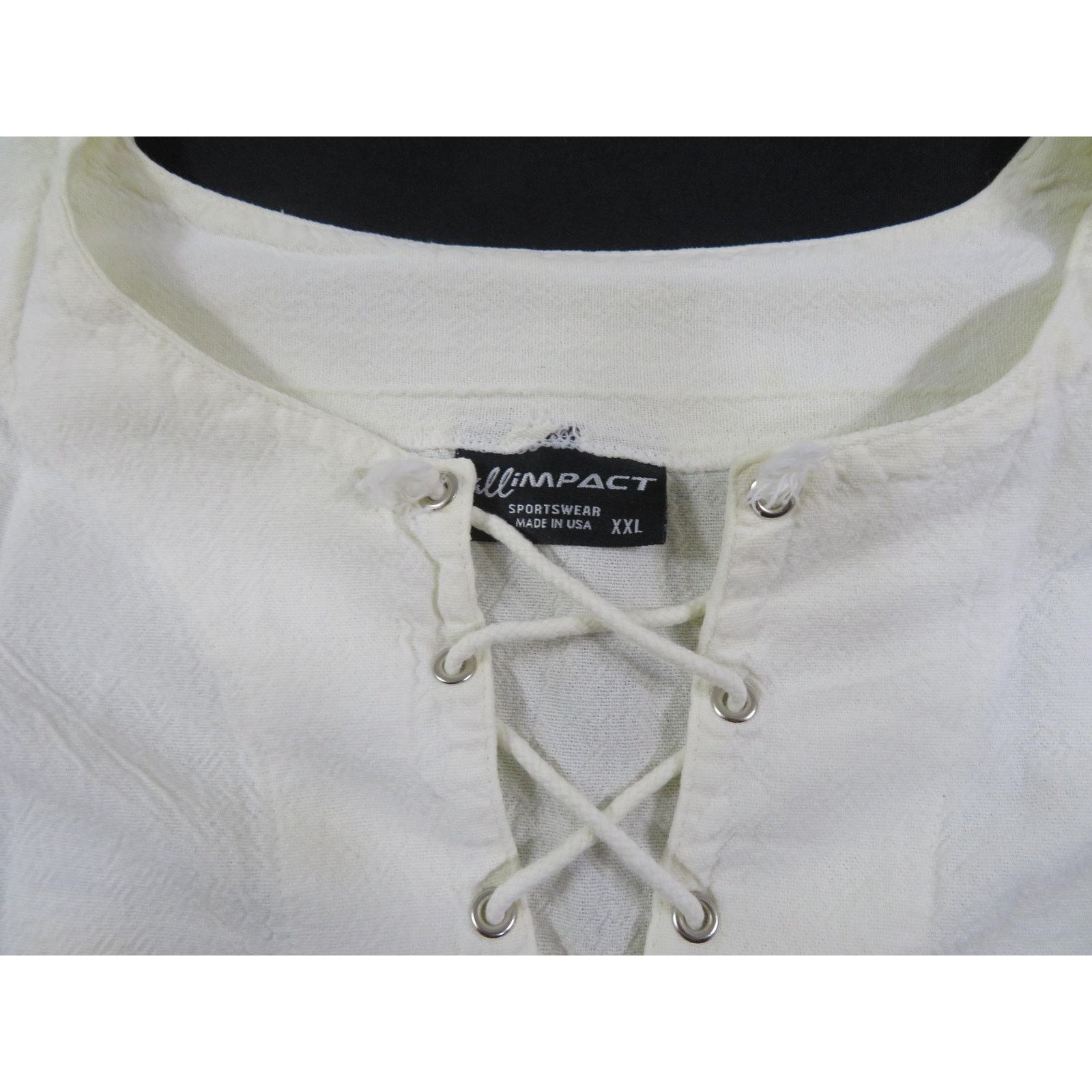 Other Skull Crossbones Pirate Sleeveless Shirt White 2XL 1990s Size US XL / EU 56 / 4 - 5 Thumbnail