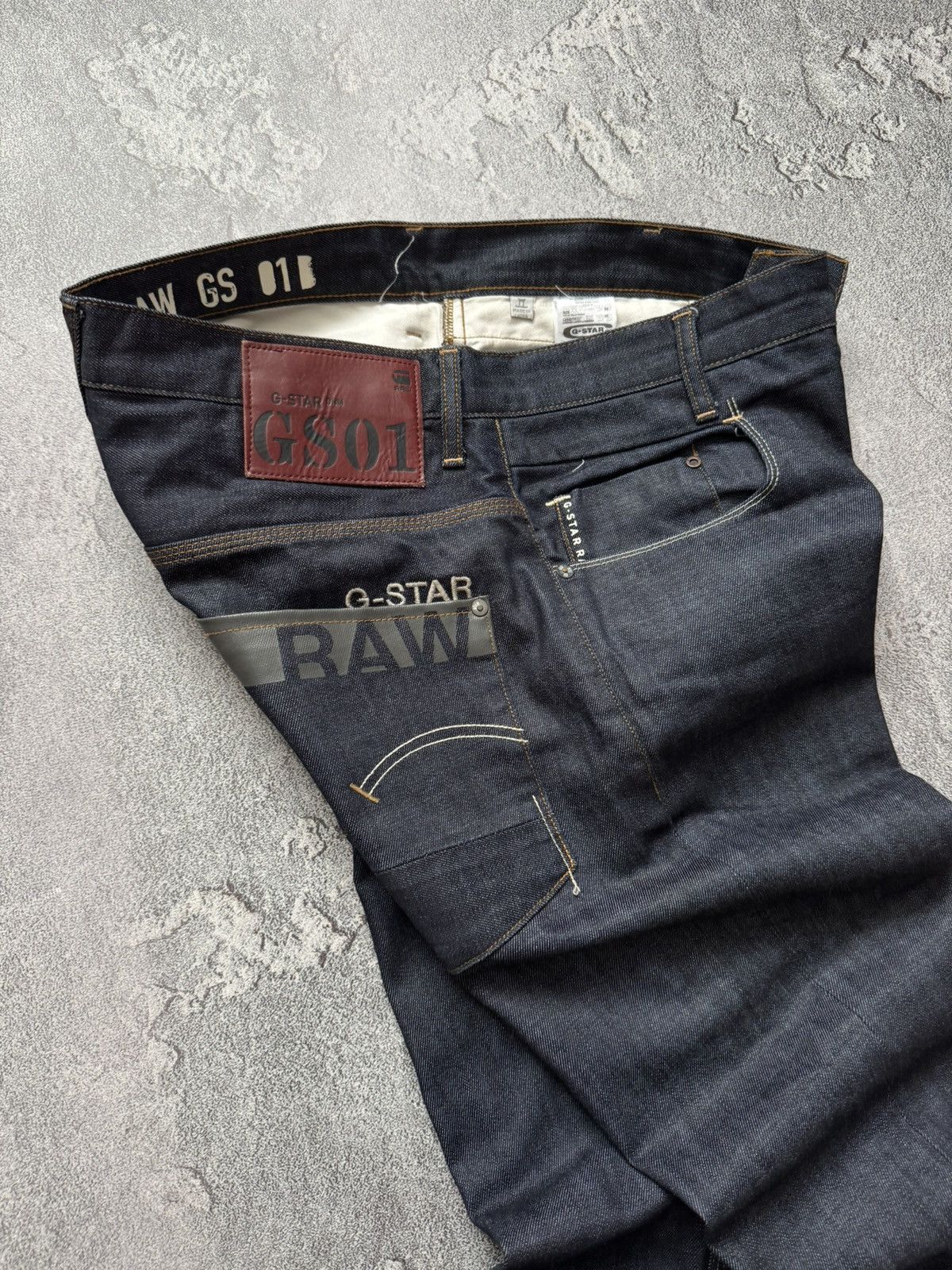 G-Star × Japanese Brand G star raw 34/30 new radar tapered breach embro denim pant Size US 34 / EU 50 - 14 Thumbnail