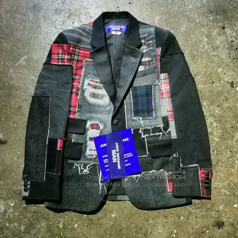 Junya Watanabe Junya Watanabe Patchwork distressed jacket Size US S / EU 44-46 / 1 - 2 Thumbnail