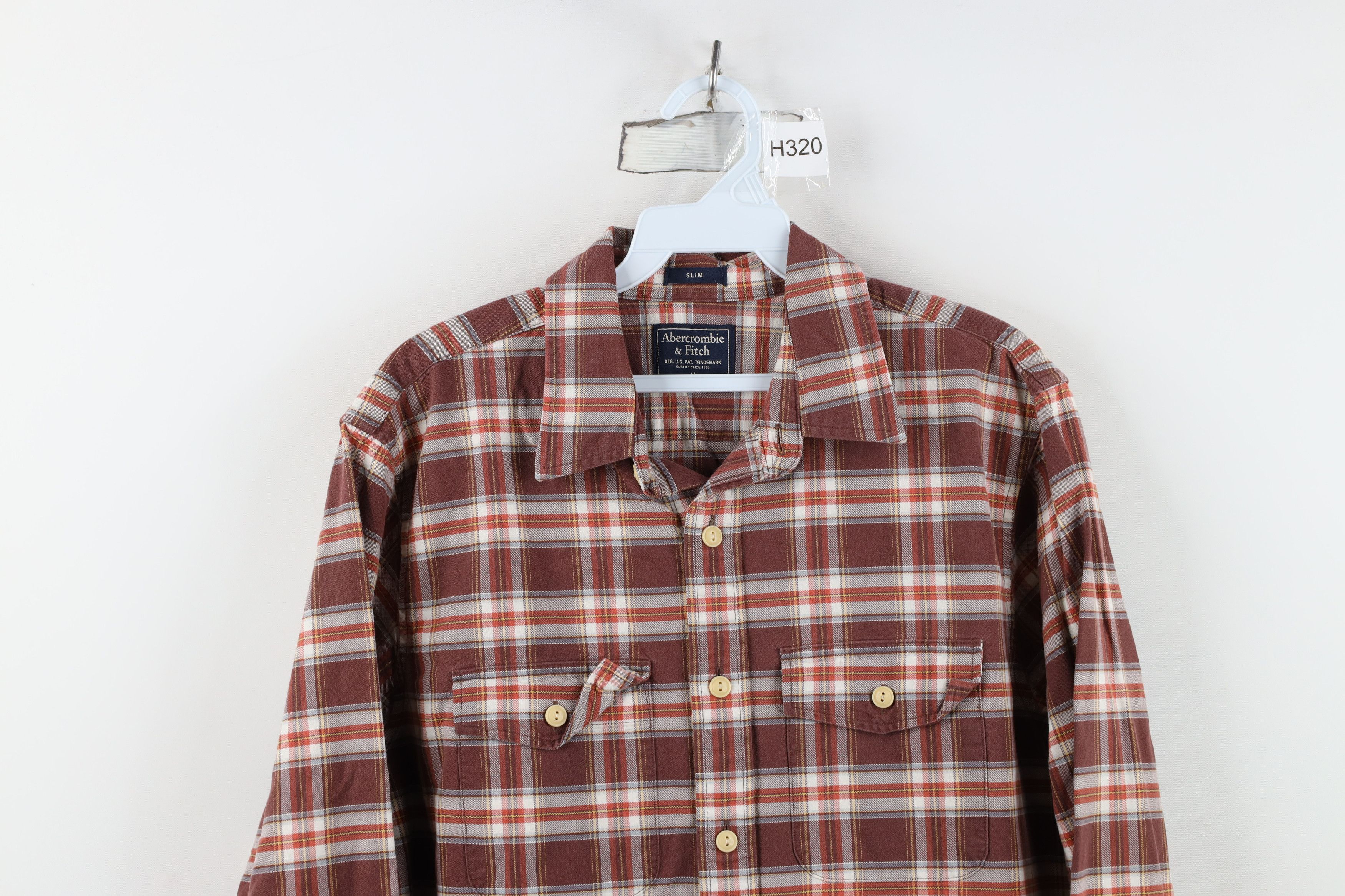 Abercrombie & Fitch Vintage Y2K Abercrombie & Fitch Collared Button Shirt Plaid Size US M / EU 48-50 / 2 - 2 Thumbnail