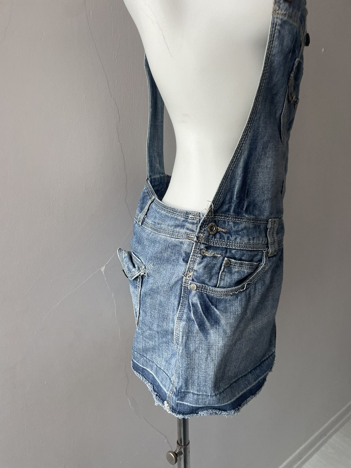 Vintage y2k salopet Size 26" / US 2 / IT 38 - 11 Thumbnail