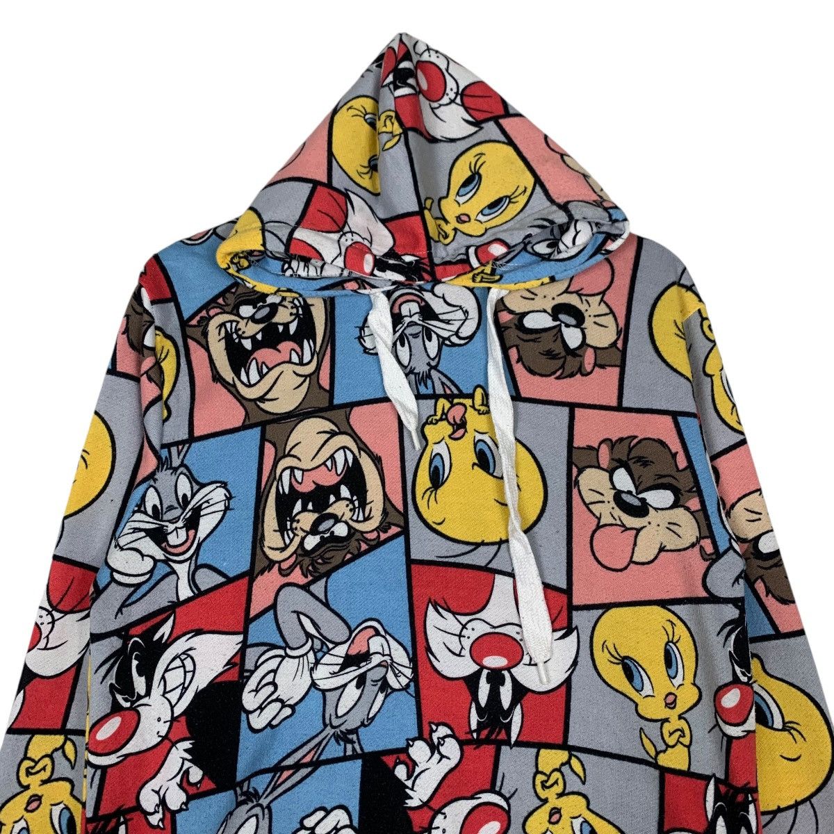 Cartoon Network LOONEY TUNES Fullprint Pullover Hoodies Sweatshirt #1348-C61 Size US M / EU 48-50 / 2 - 2 Thumbnail
