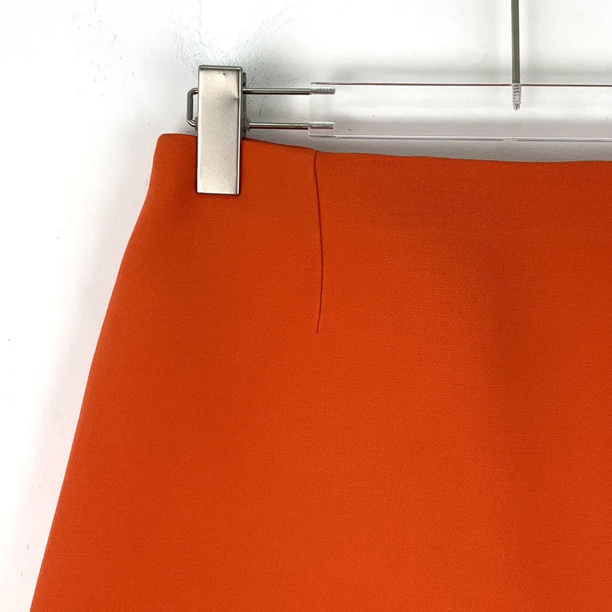 Dior Christian Dior red wool casual short skirt K26WX Size 25" / US 0 / IT 36 - 3 Thumbnail