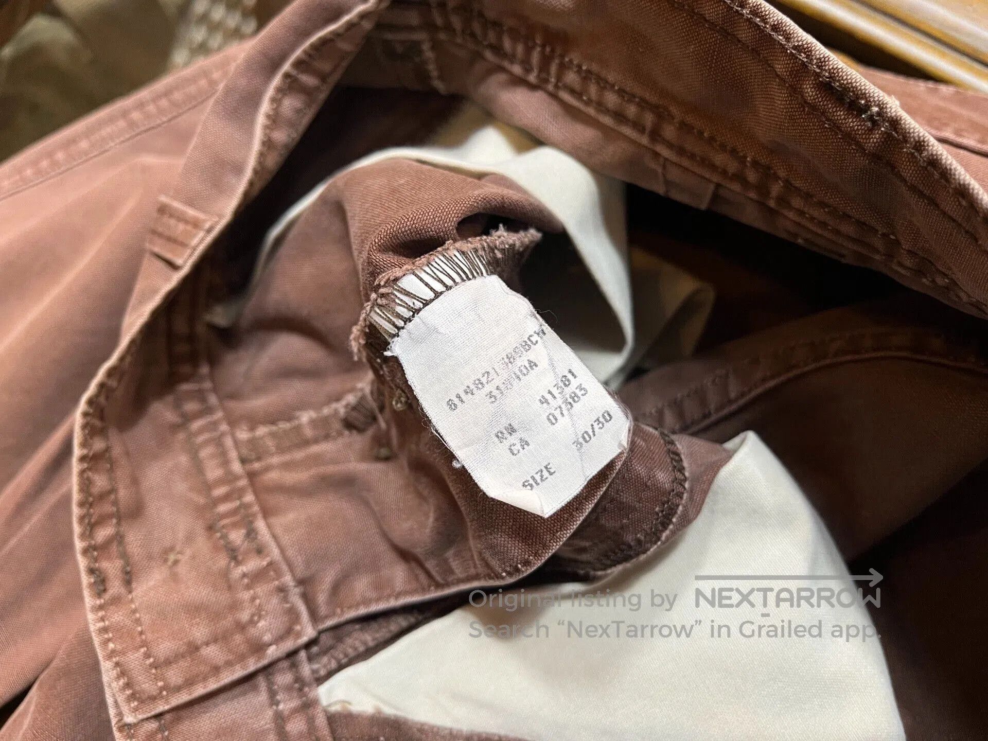 RRL Ralph Lauren RRL Vintage Casual Pants. Size US 30 / EU 46 - 4 Thumbnail