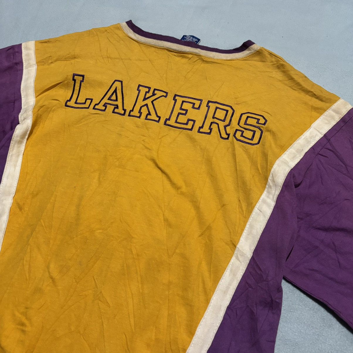 Champion Vintage 90’s Champion Lakers Los Angeles Jersey Size US XL / EU 56 / 4 - 4 Thumbnail