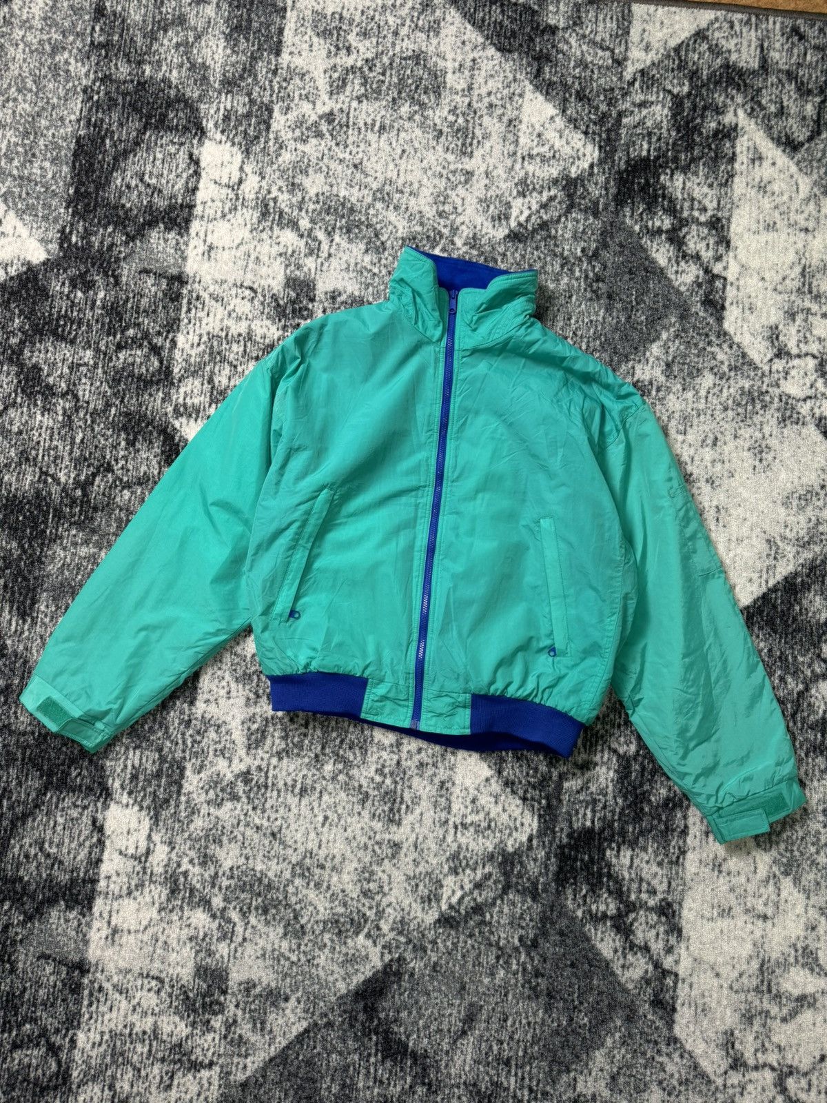 Japanese Brand × Vintage Vintage Toyo Tire Nylon Bomber Racing Winter Tranpath 90s Size US M / EU 48-50 / 2 - 2 Thumbnail