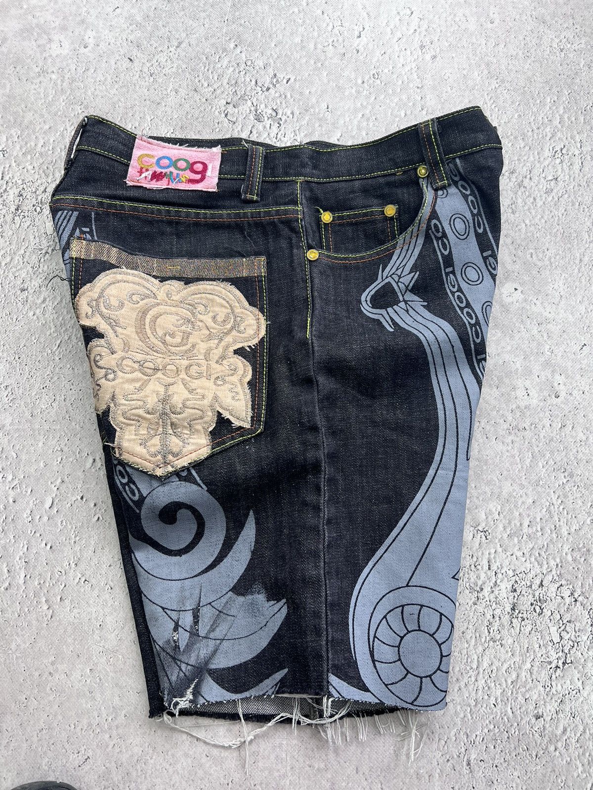 Coogi × JNCO Vintage Coogi Shorts Size 32 Embroidered Pockets Baggy Jorts Size US 32 / EU 48 - 7 Thumbnail