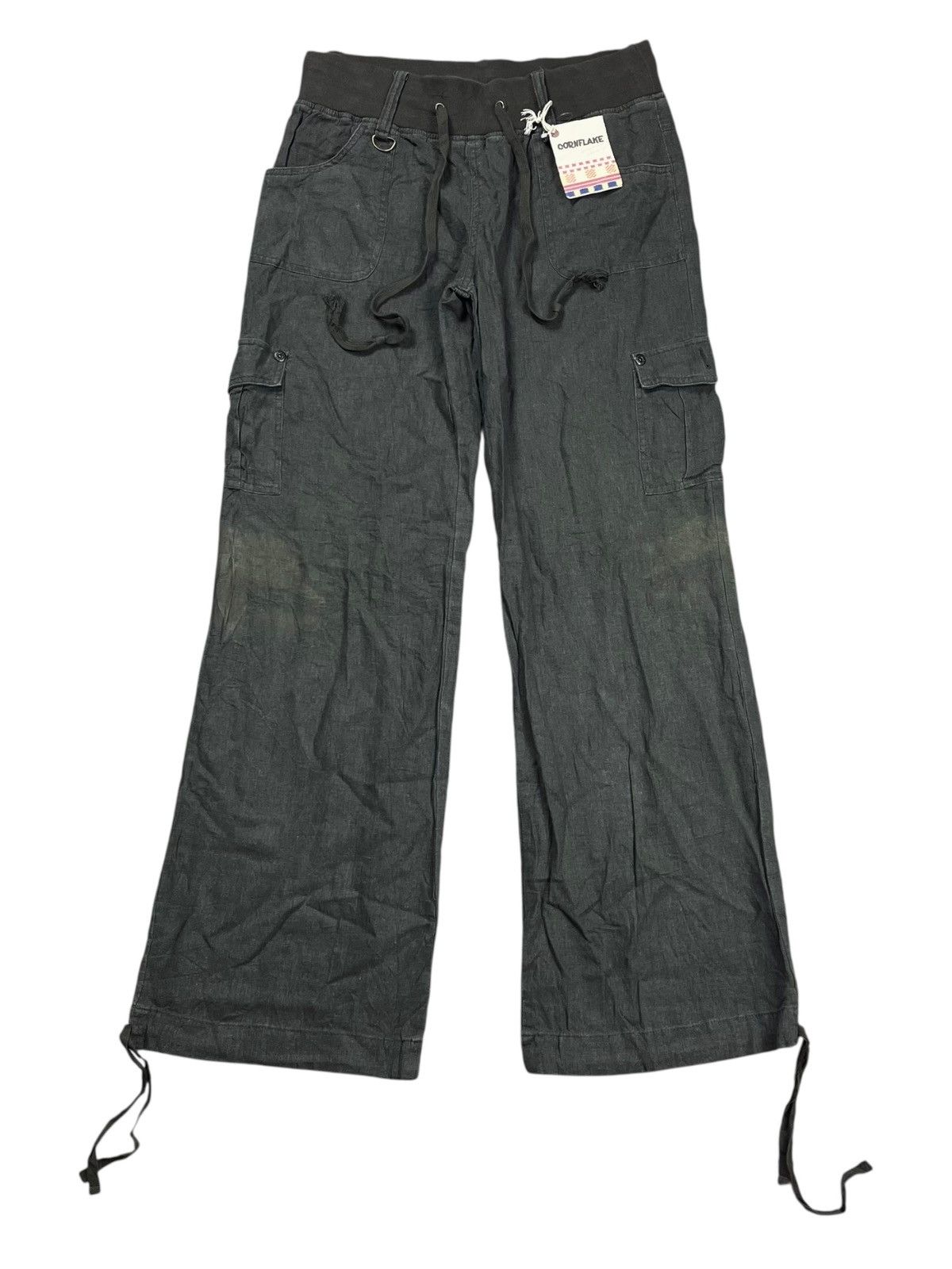 Le Grande Bleu (L.G.B.) 2000s Cornflake - Apocalypse Style Easy Pants Flared Cargo Size US 29 - 1 Thumbnail