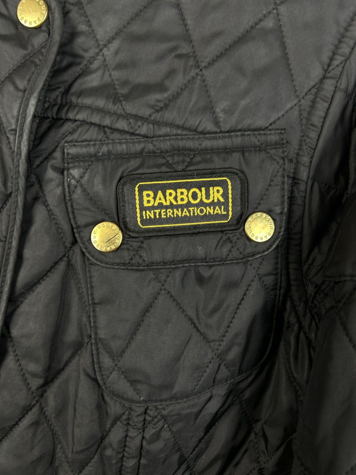 Barbour Barbour International Quilted Jacket In Black EU 34 US 4 Size S / US 4 / IT 40 - 3 Thumbnail