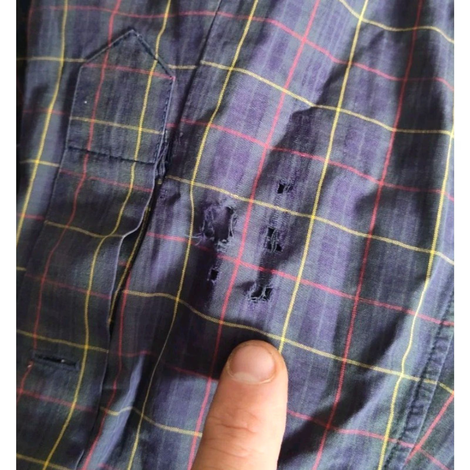 Polo Ralph Lauren VINTAGE Polo Ralph Lauren Men's XL Long Sleeve Plaid Button-Up Shirt Blue Green Casual Business Travel Size US XL / EU 56 / 4 - 7 Thumbnail