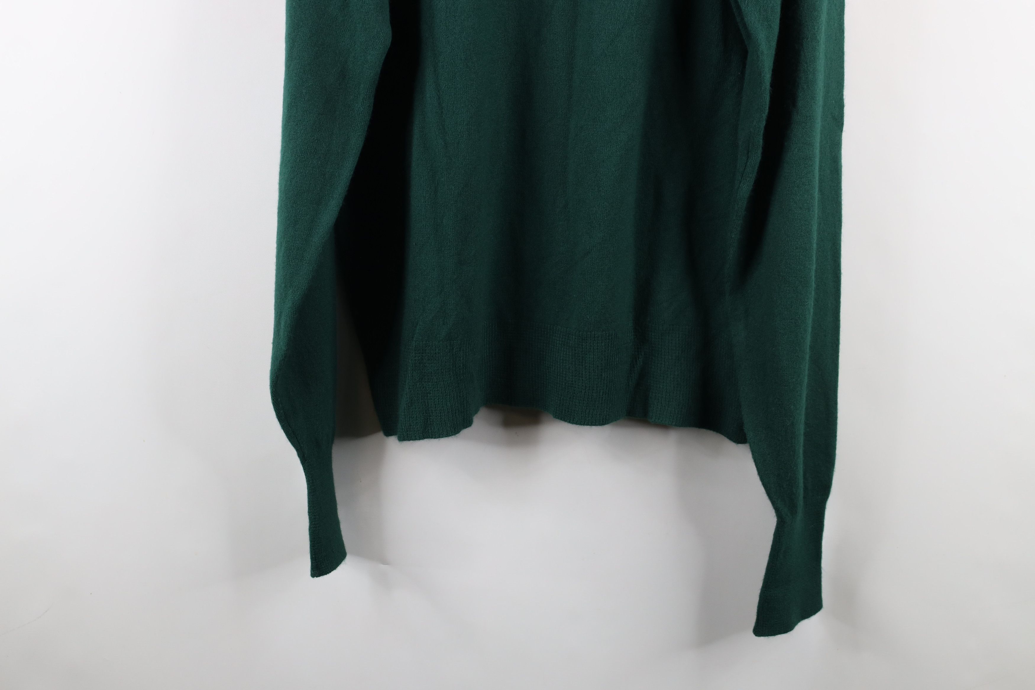 Vintage Vintage 70s Streetwear Turtleneck Sweater Hunter Green USA Size US XL / EU 56 / 4 - 11 Thumbnail