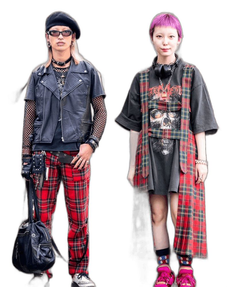 Comme des Garcons Comme des Garcons Plaid Strapped Pants - dmc Size 28" / US 6 / IT 42 - 1 Thumbnail