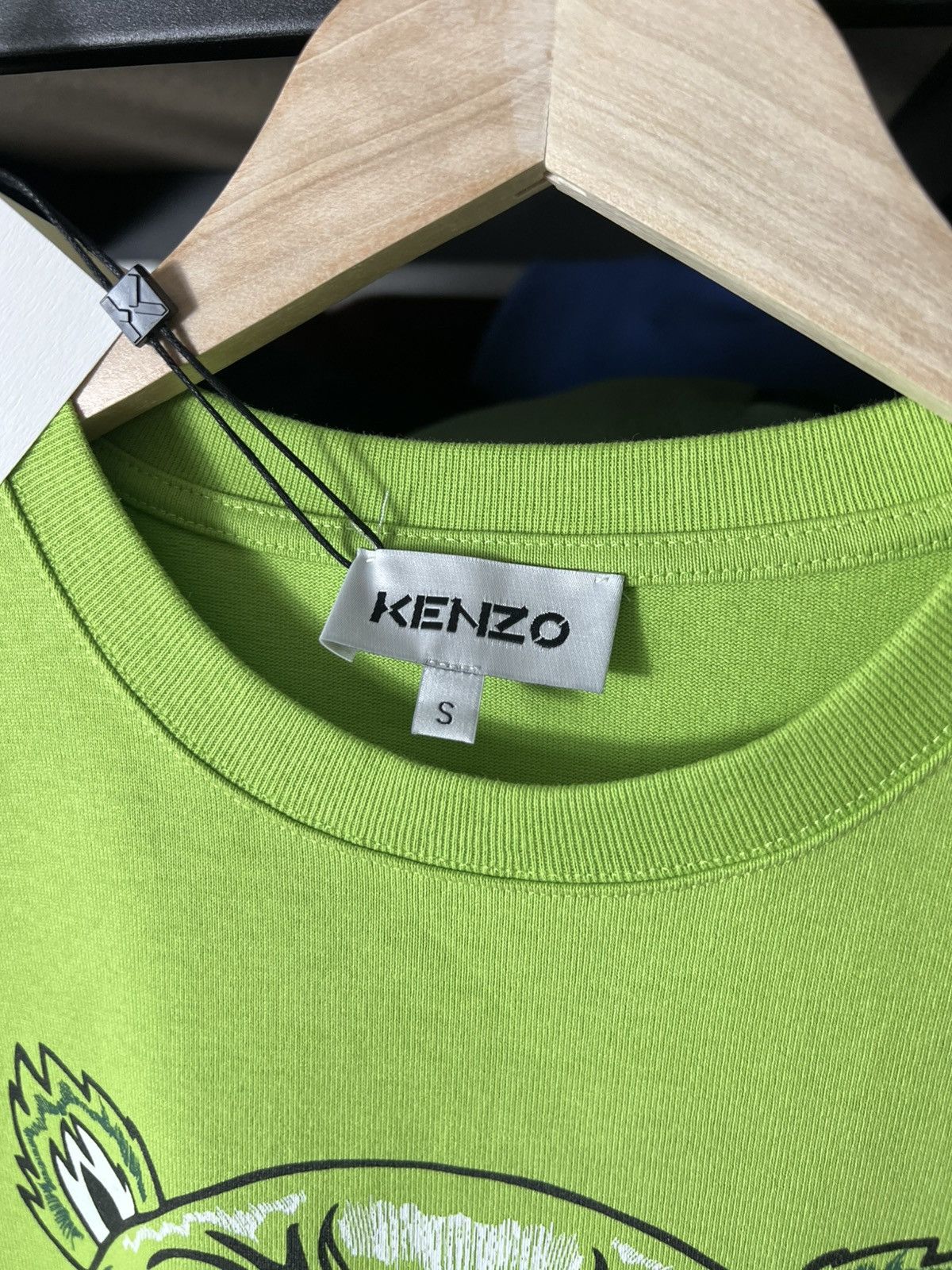 Kenzo 🐯 NWT Kenzo Tiger T-Shirt Lime Green Size S 🔥 Size US S / EU 44-46 / 1 - 6 Thumbnail