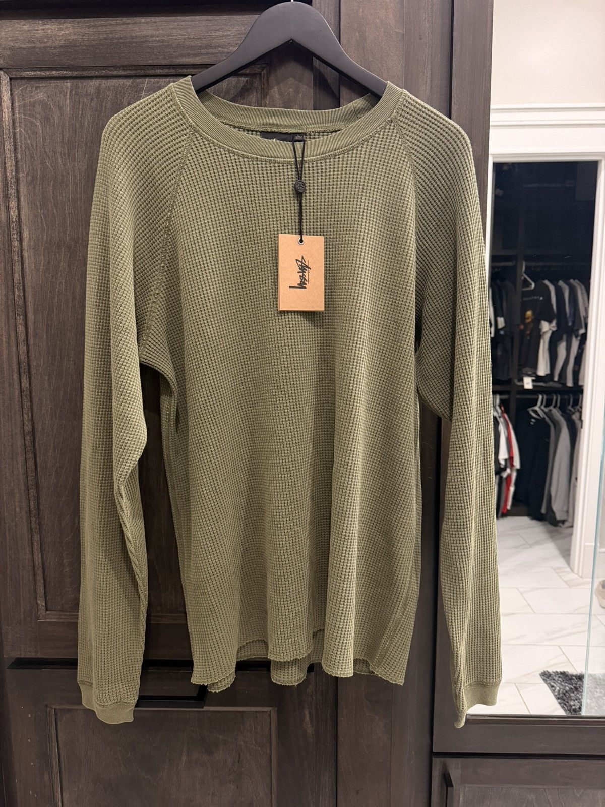 Stussy Stussy Olive Thermal Size US L / EU 52-54 / 3 - 1 Thumbnail