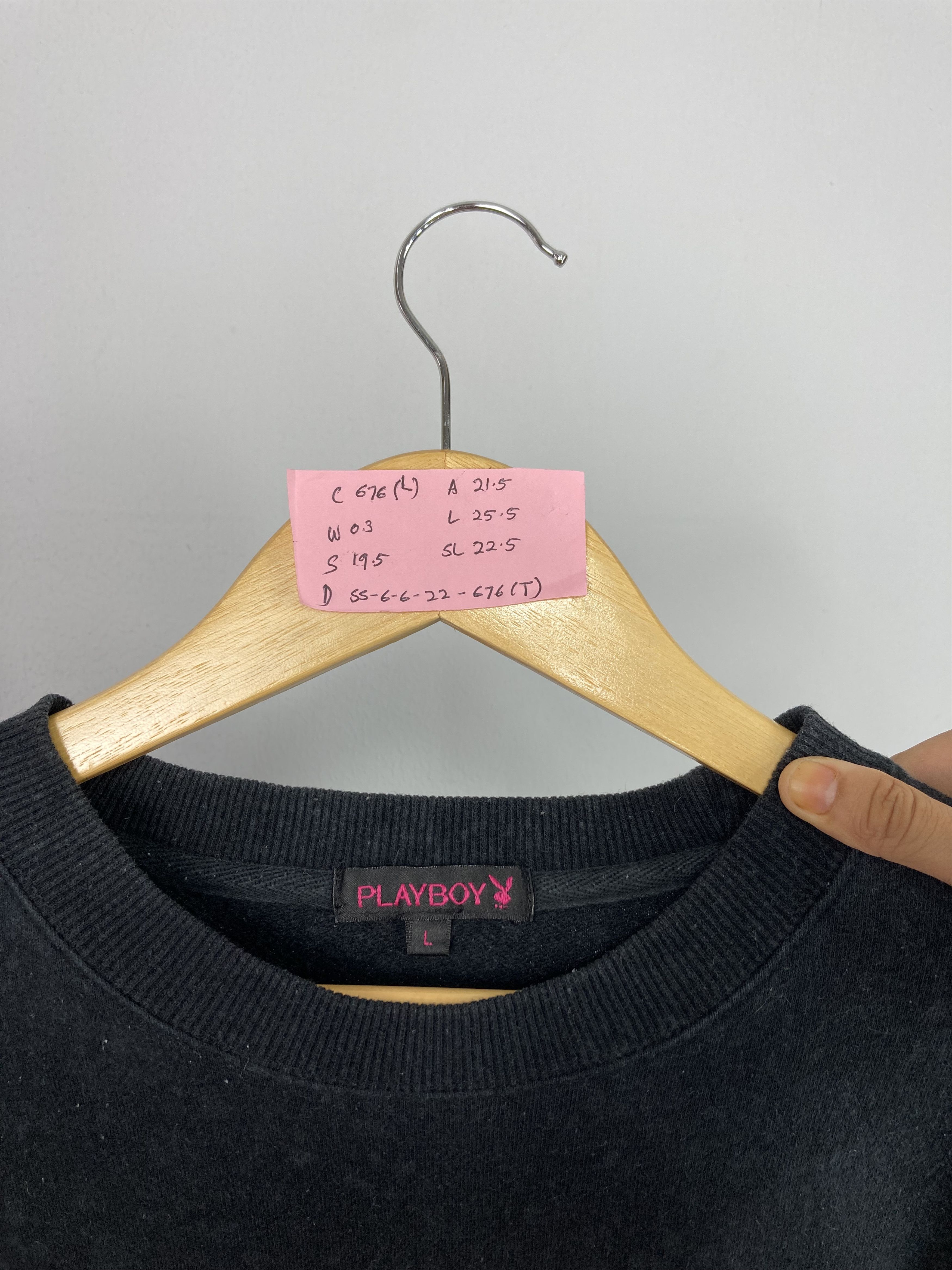 Playboy Vintage PLAYBOY Big Bunny Logo Crewneck Sweatshirt Size US L / EU 52-54 / 3 - 7 Thumbnail